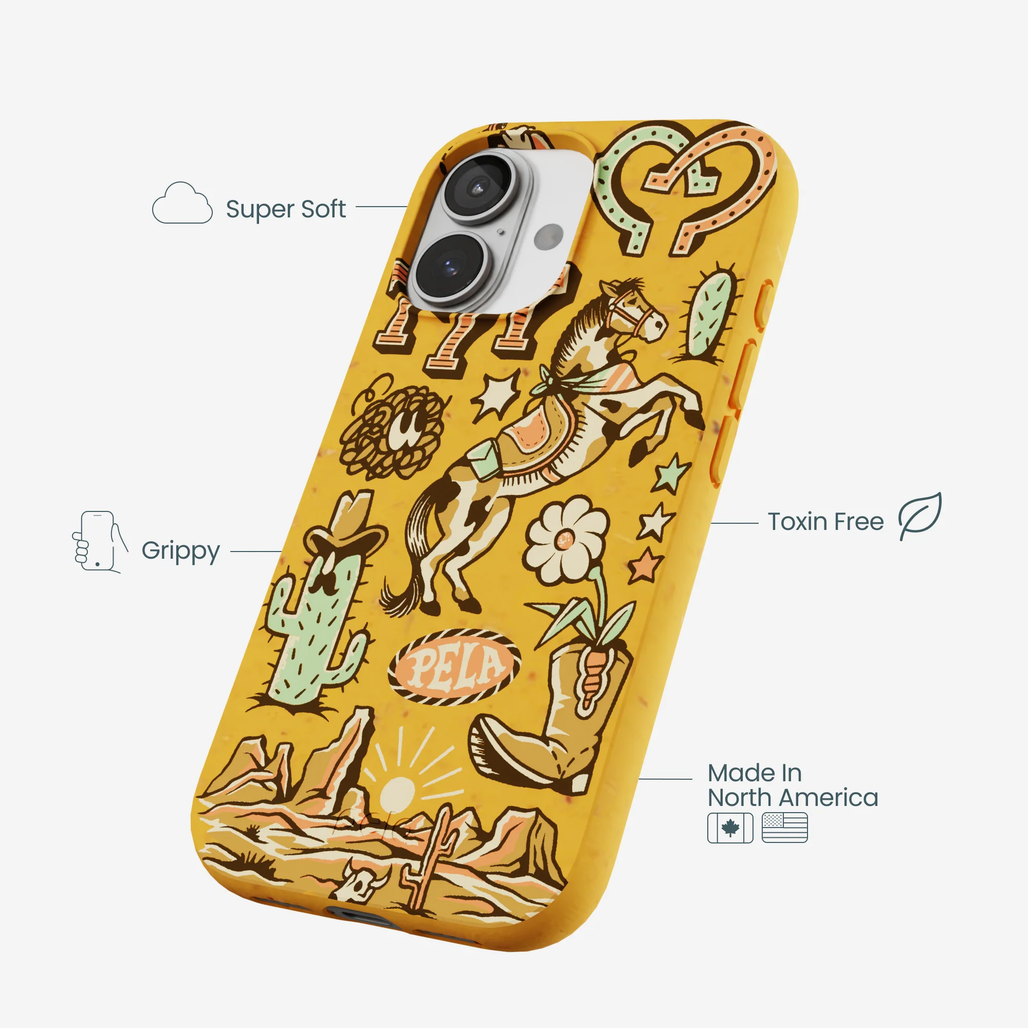Honey Miller West iPhone 17 Case - Image 4
