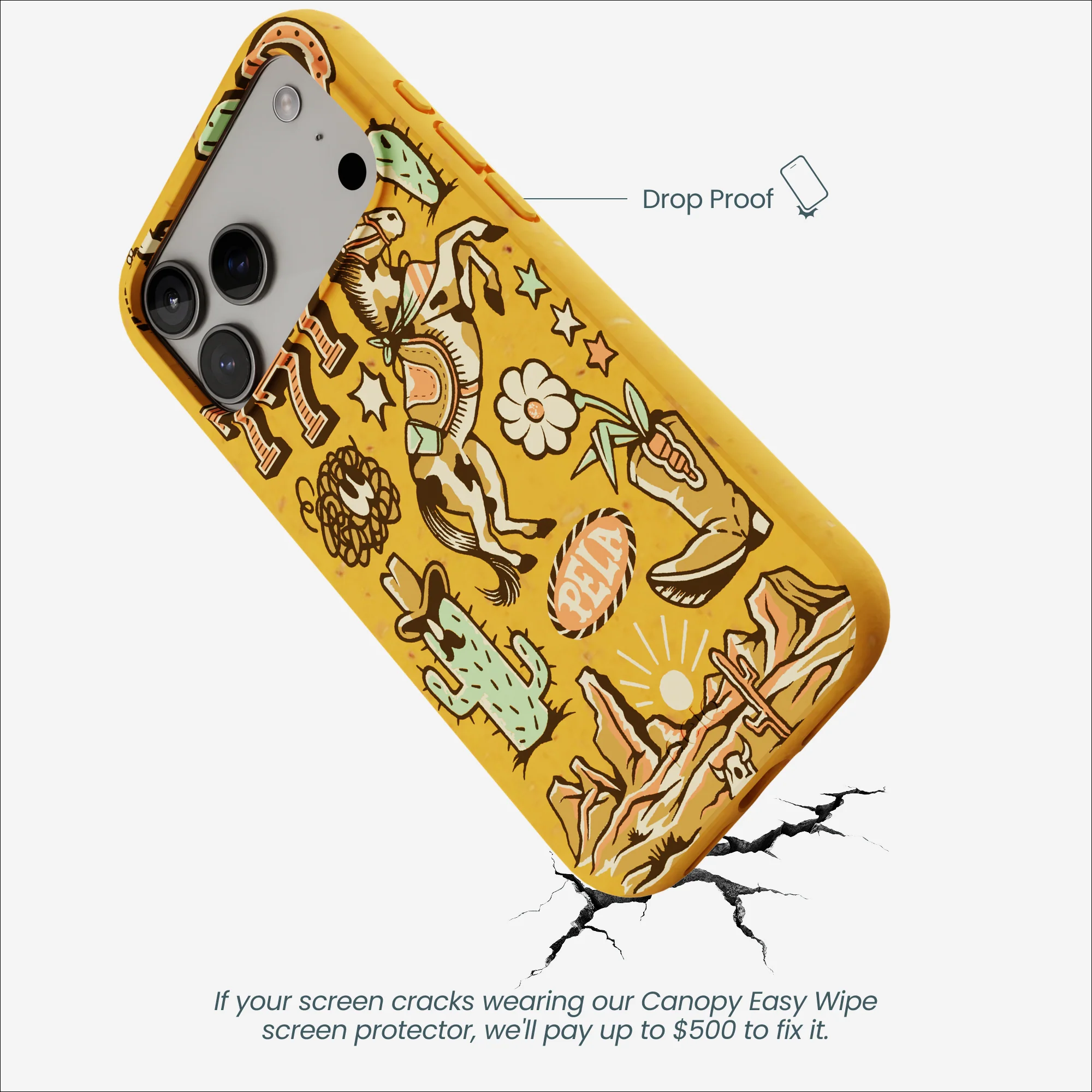 Honey Miller West iPhone 17 Pro Max Case - Image 5