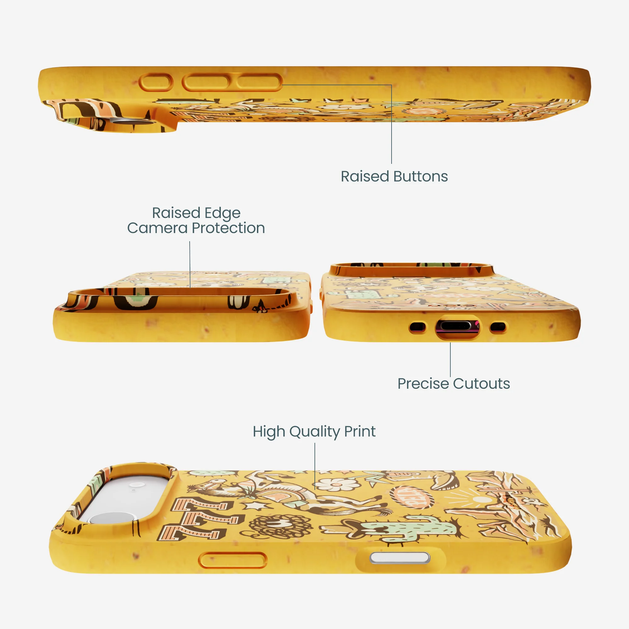 Honey Miller West iPhone Air Case - Image 3