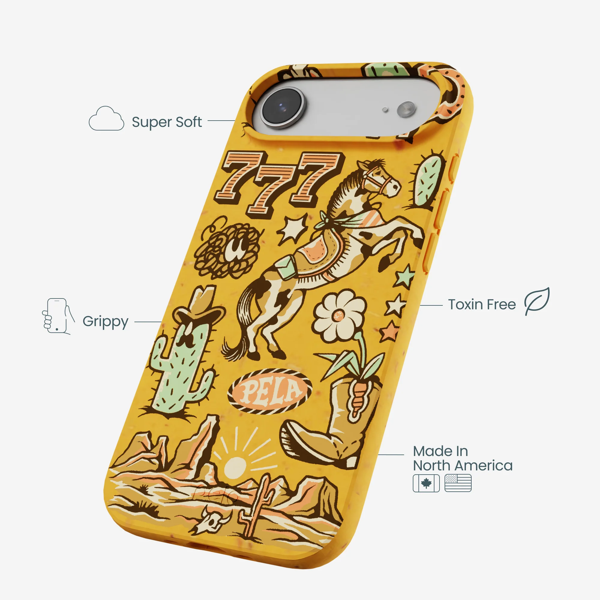 Honey Miller West iPhone Air Case - Image 4