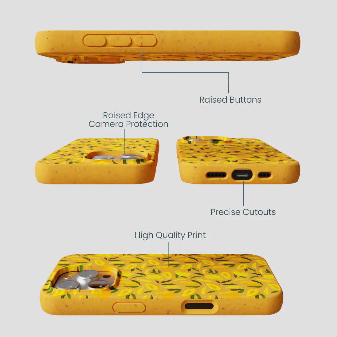 Honey Mini Mangoes iPhone 16 Pro Case - Image 3