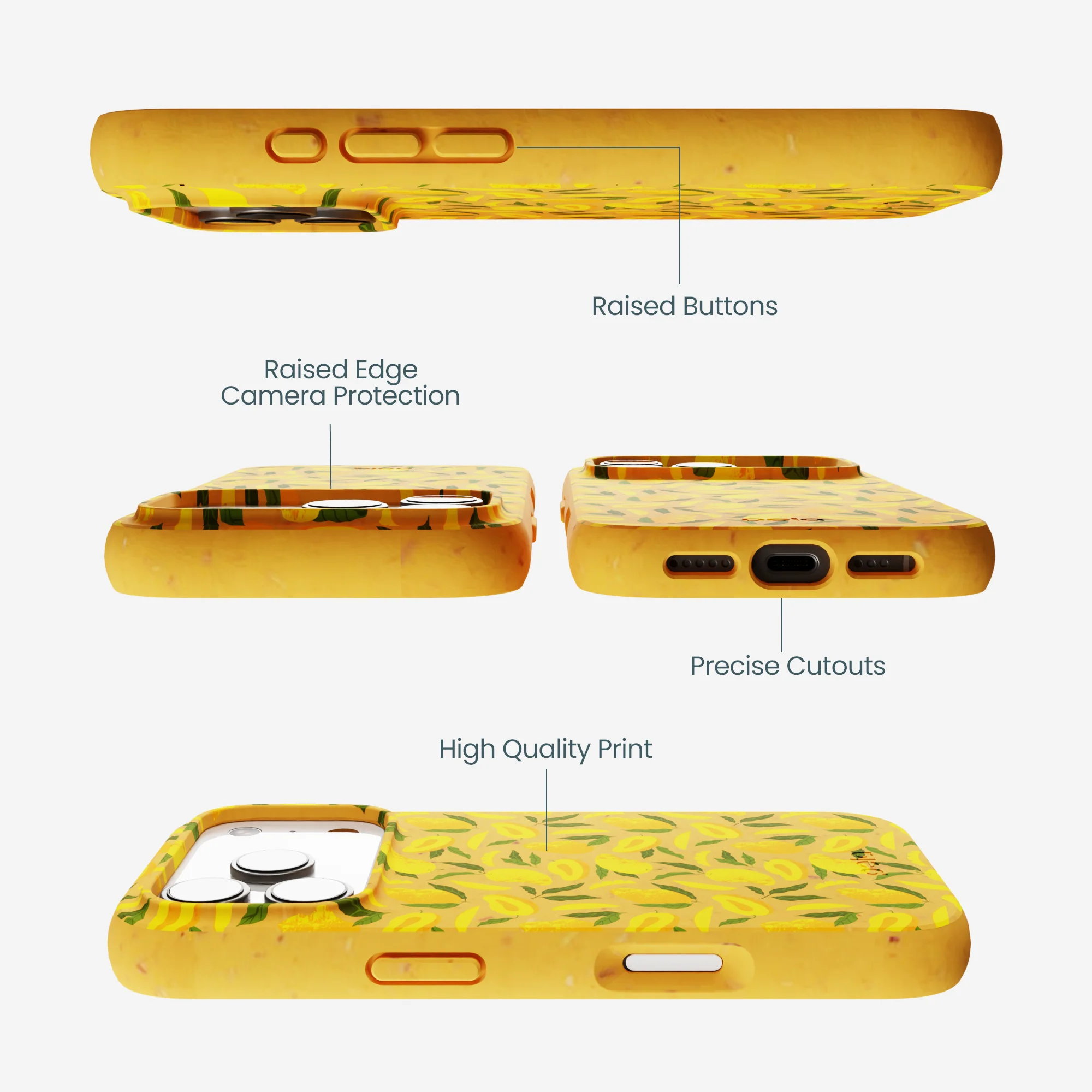 Honey Mini Mangoes iPhone 17 Pro Case - Image 3