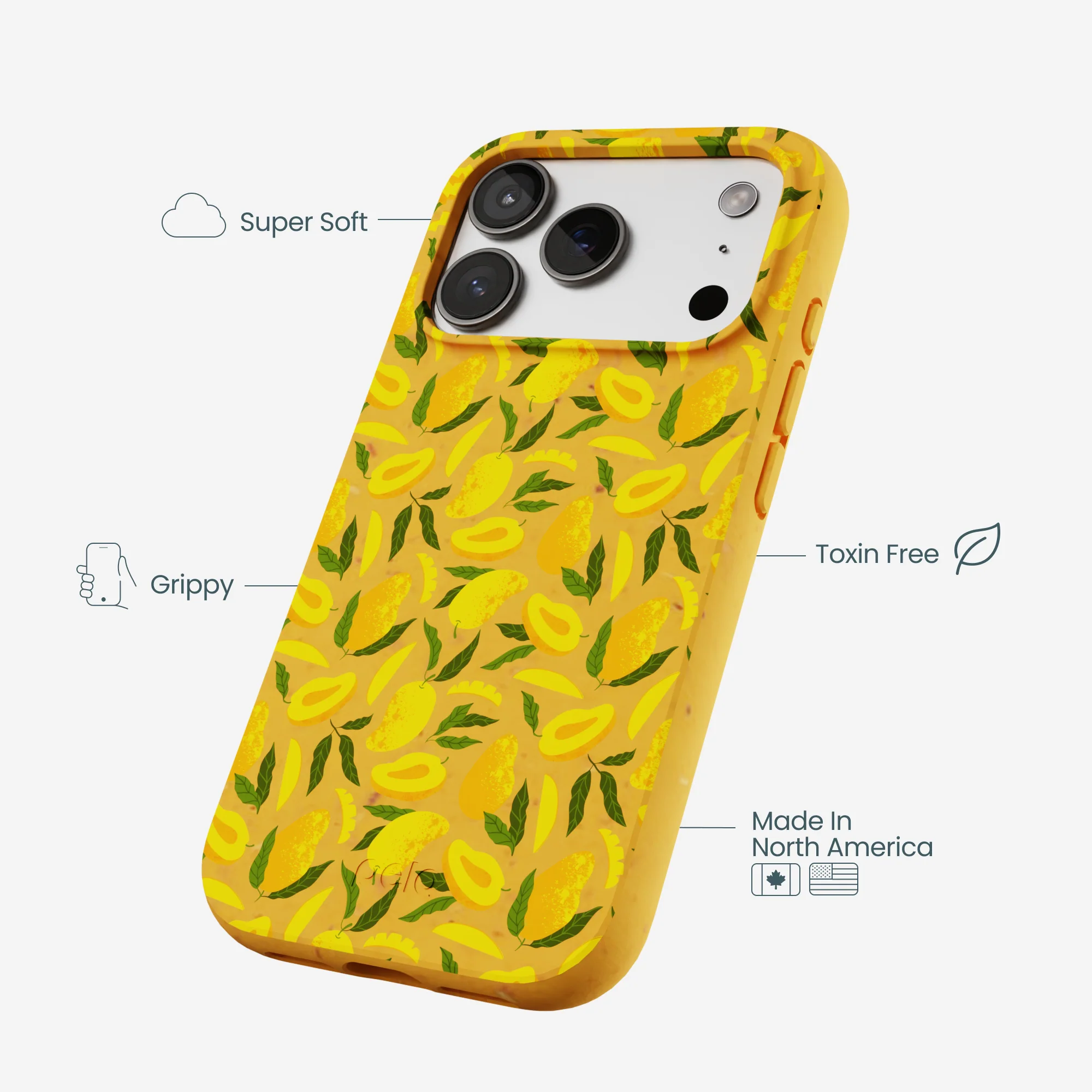Honey Mini Mangoes iPhone 17 Pro Case - Image 4