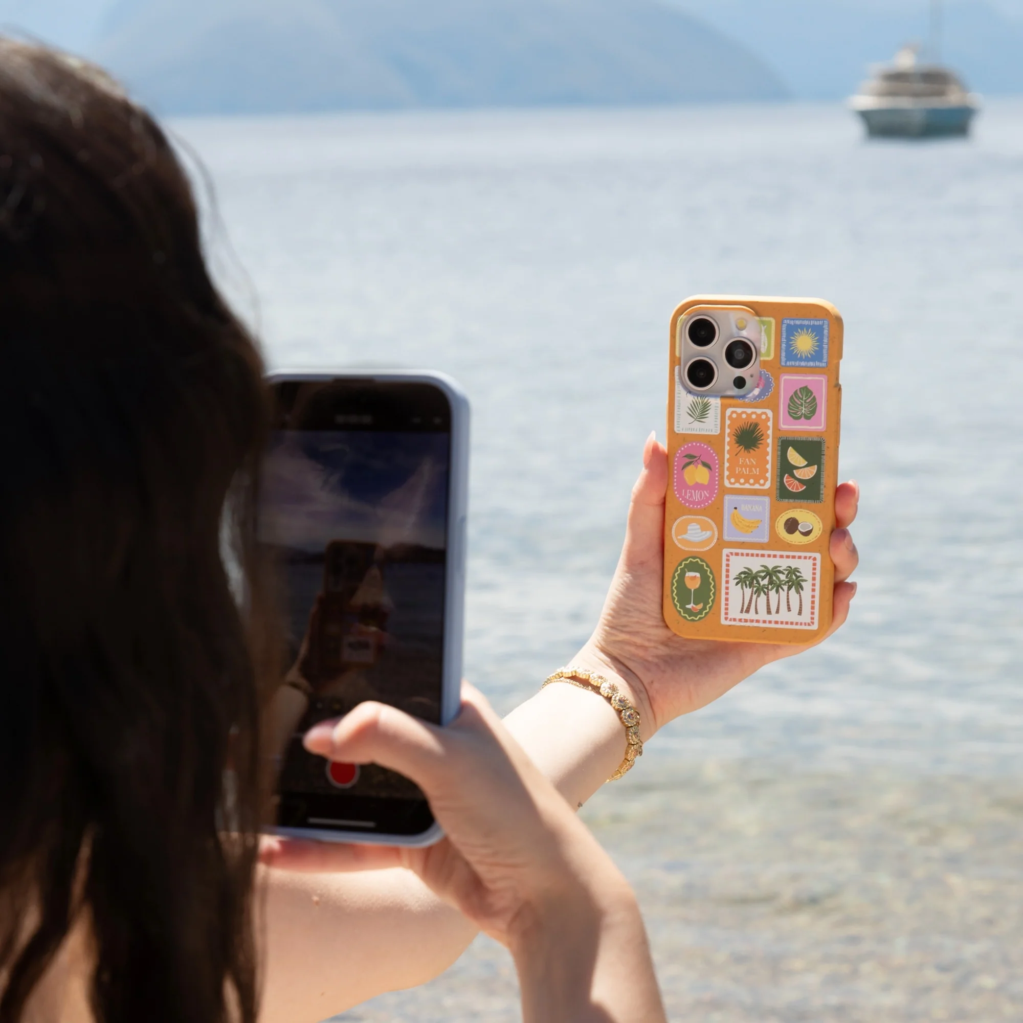Honey Summer Paradise Google Pixel 9a Case - Image 2