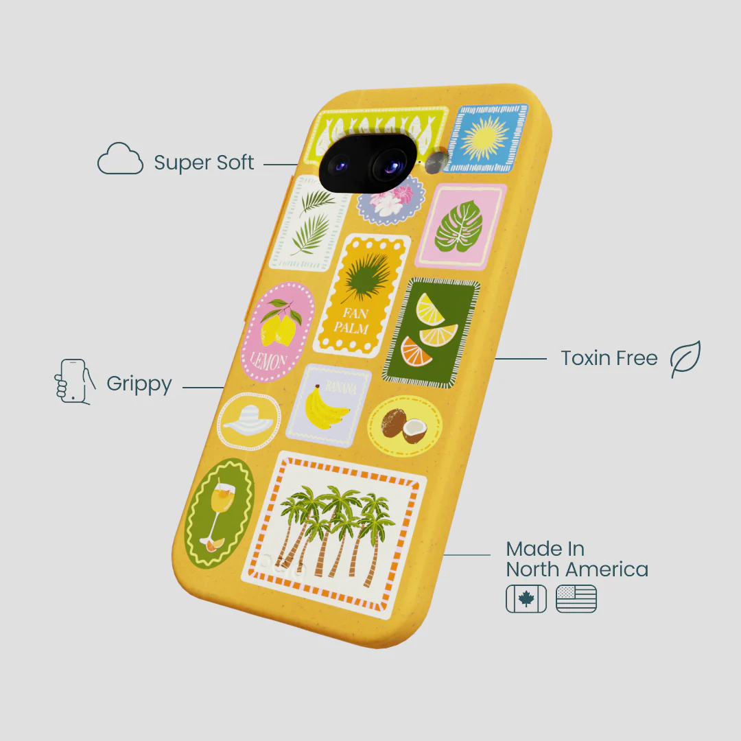 Honey Summer Paradise Google Pixel 9a Case - Image 4