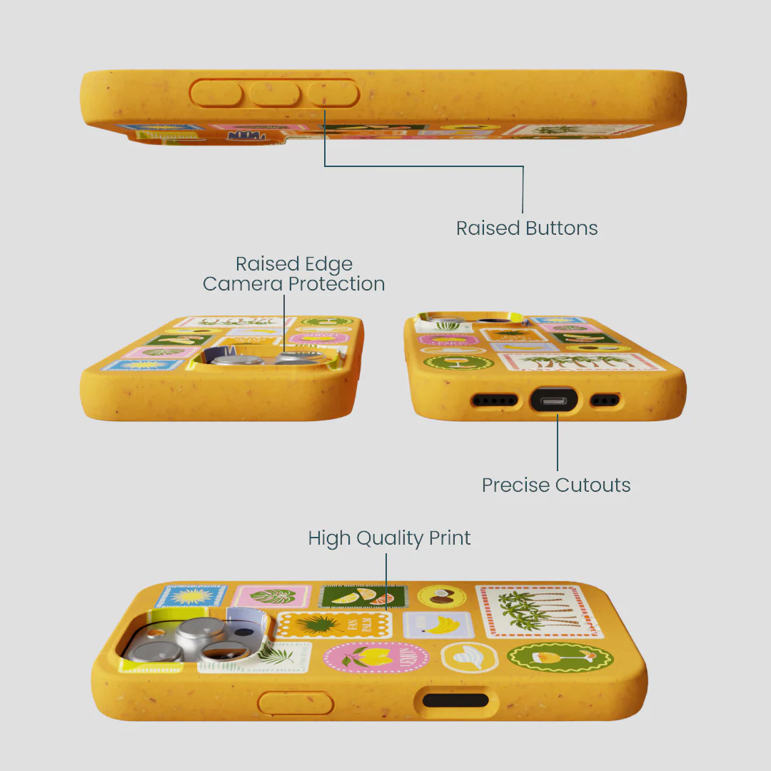 Honey Summer Paradise iPhone 16 Pro Case - Image 3