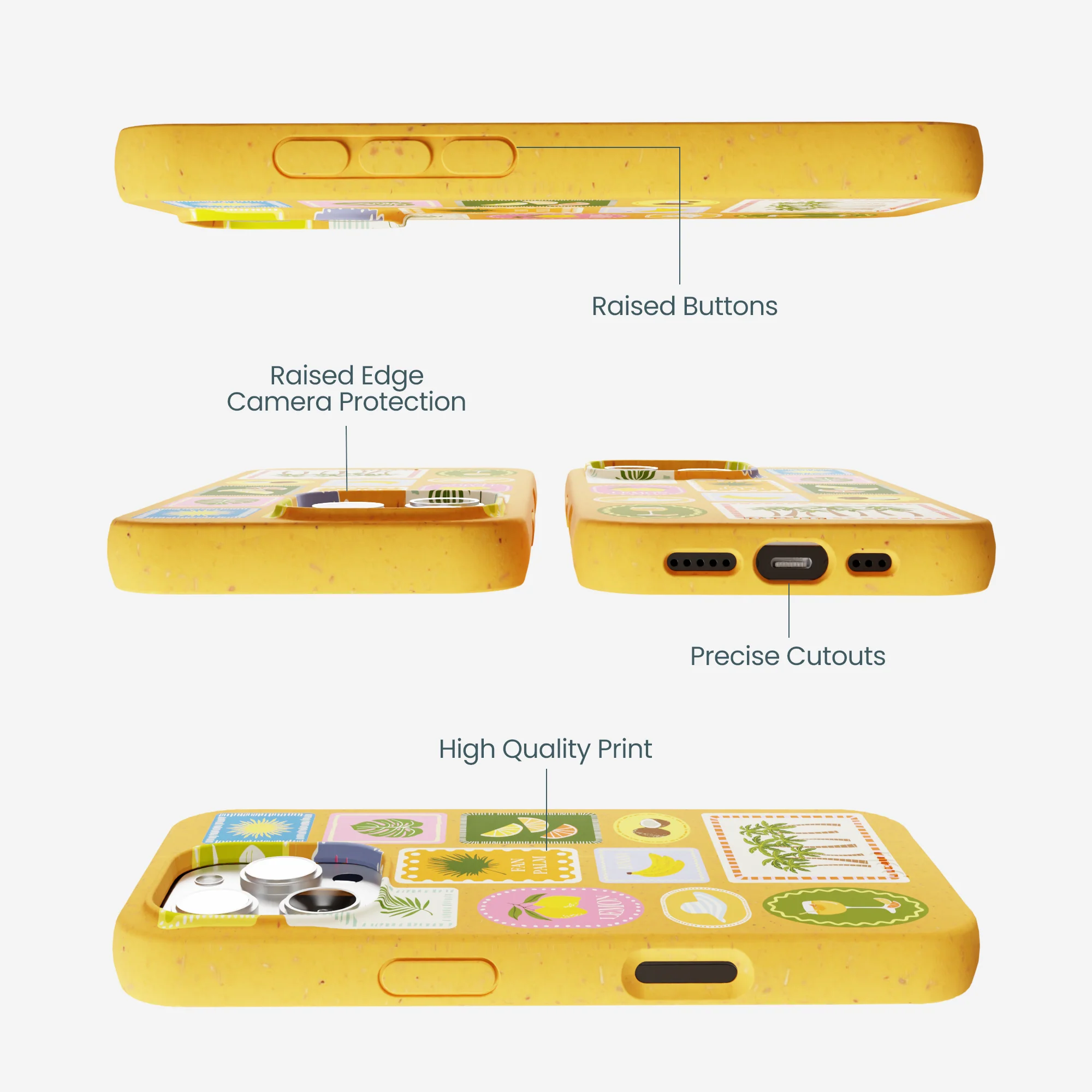 Honey Summer Paradise iPhone 16 Pro Max Case - Image 3