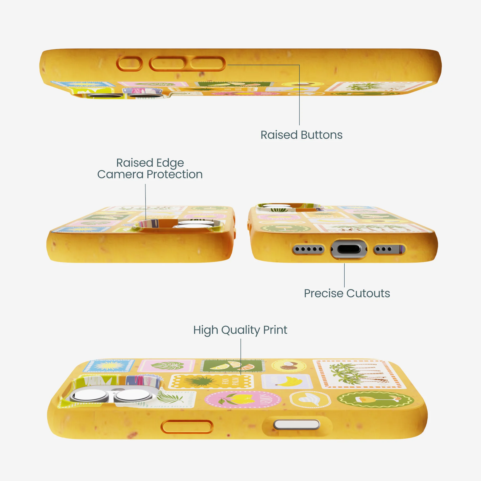 Honey Summer Paradise iPhone 17 Case - Image 3