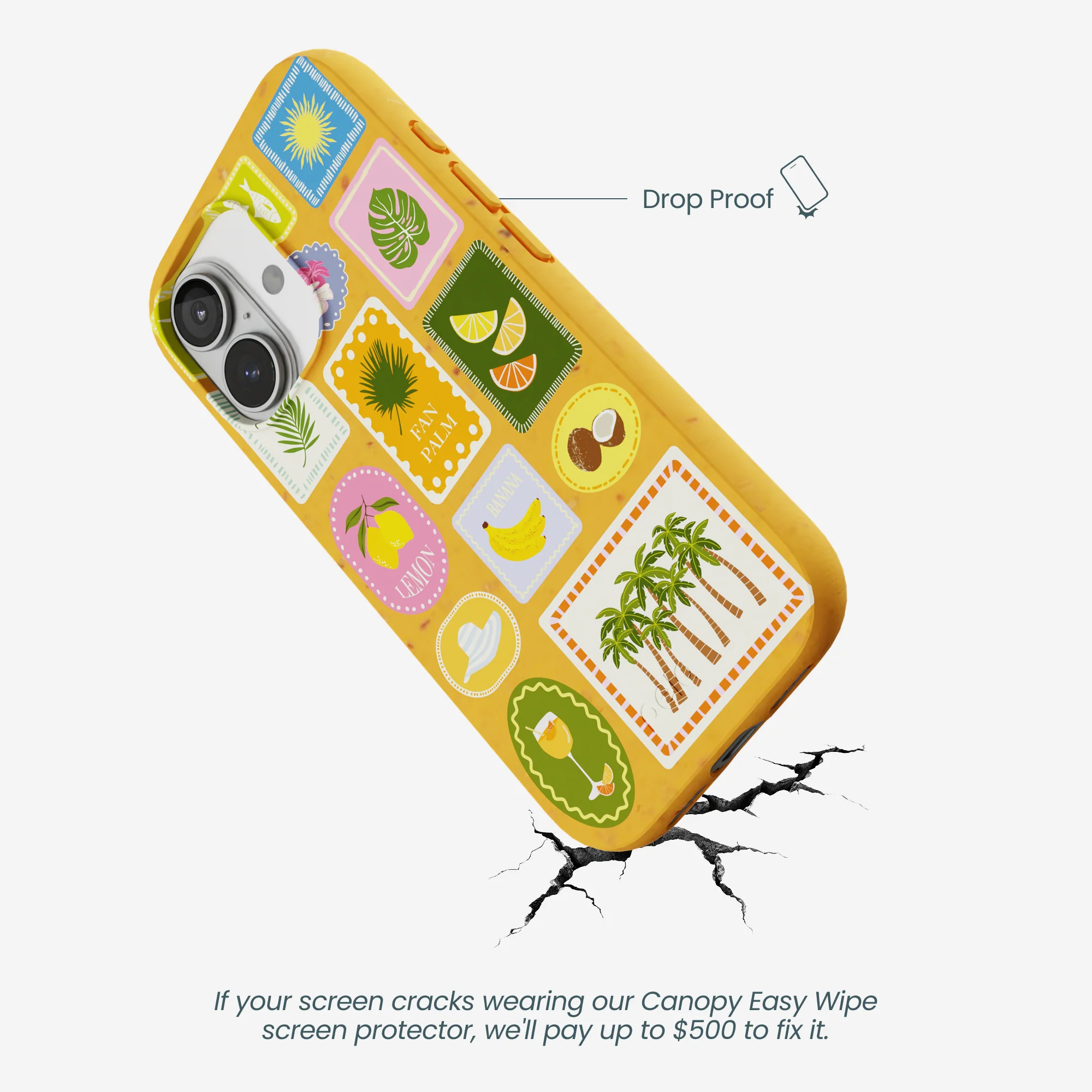 Honey Summer Paradise iPhone 17 Case - Image 5