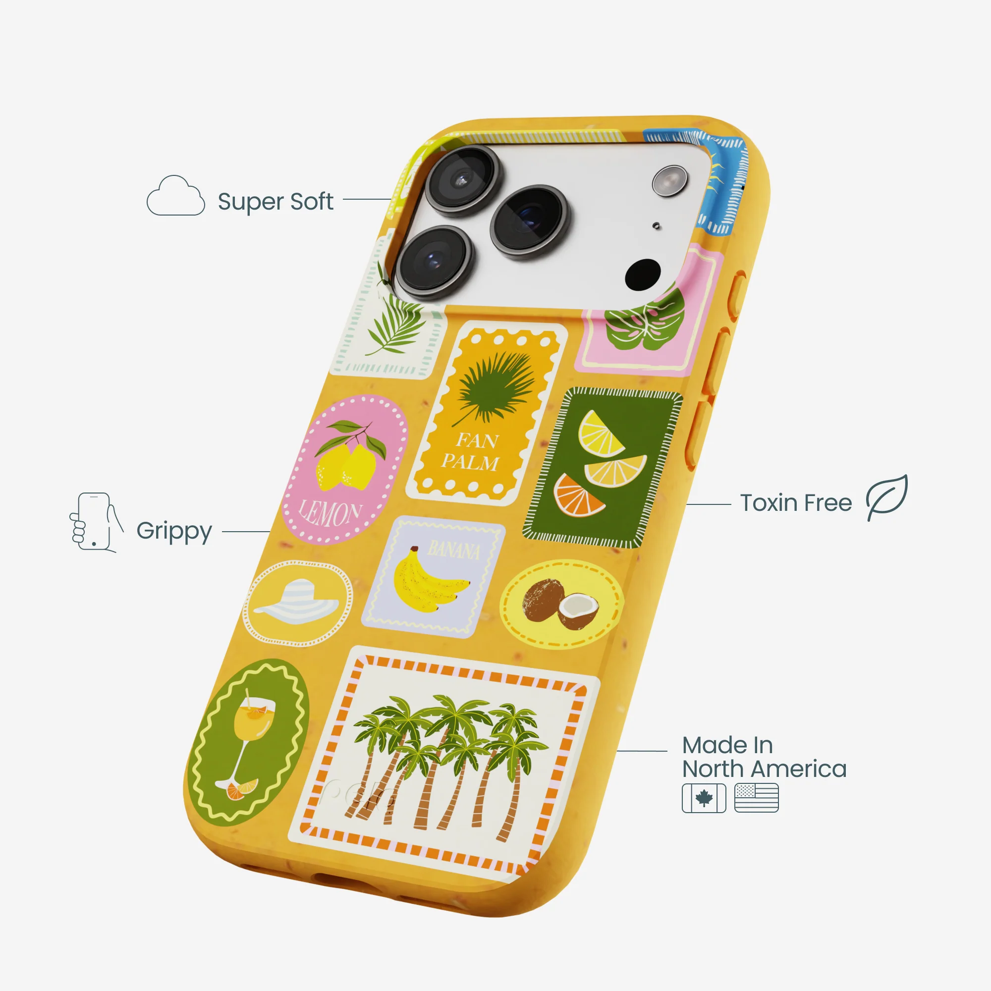 Honey Summer Paradise iPhone 17 Pro Case - Image 4