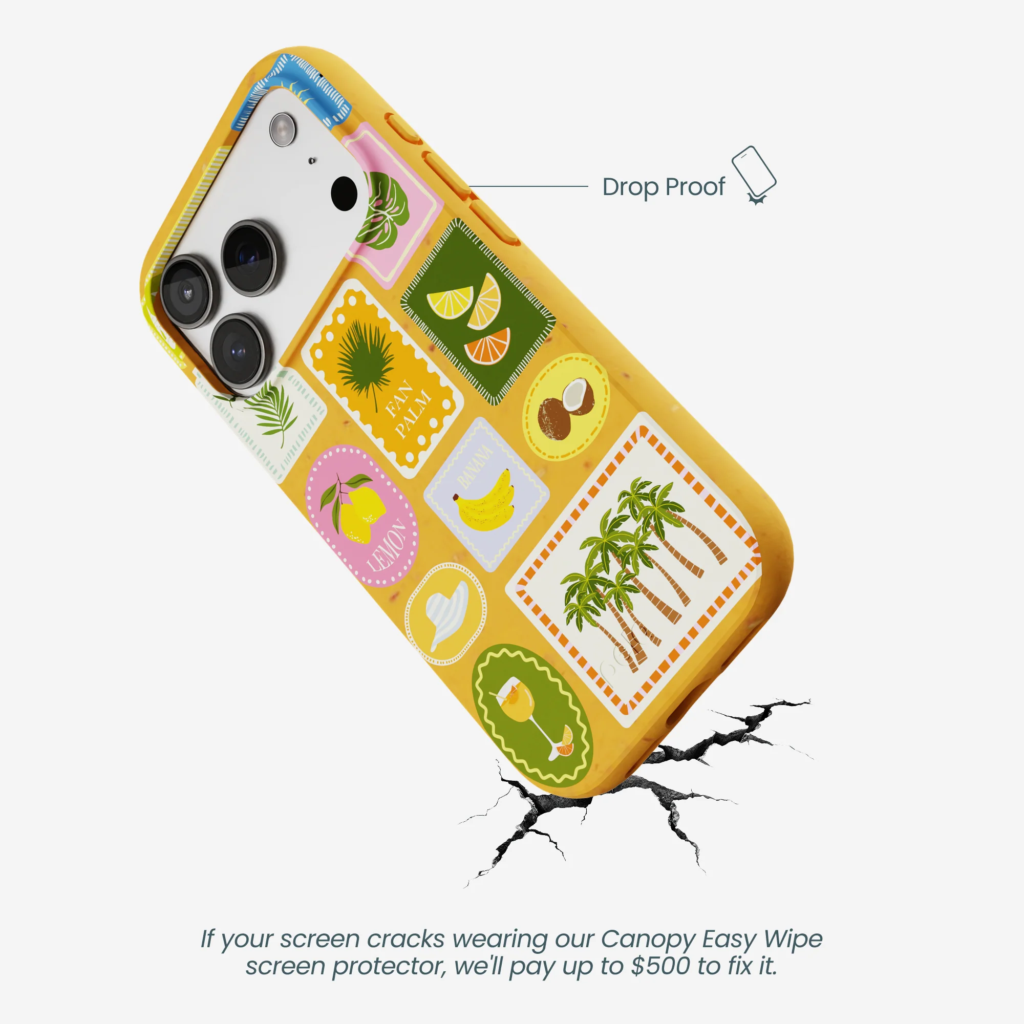 Honey Summer Paradise iPhone 17 Pro Case - Image 5