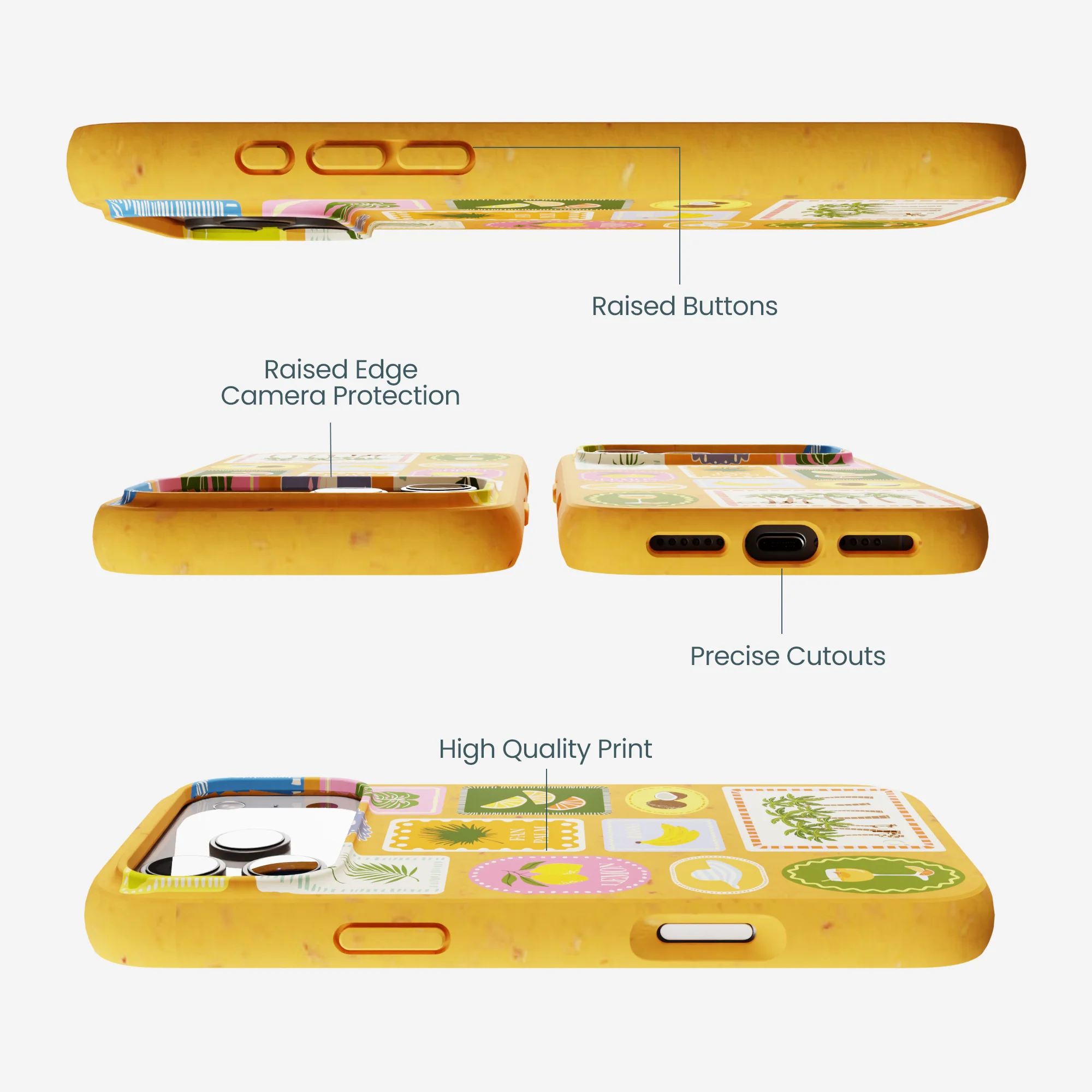 Honey Summer Paradise iPhone 17 Pro Max Case - Image 3