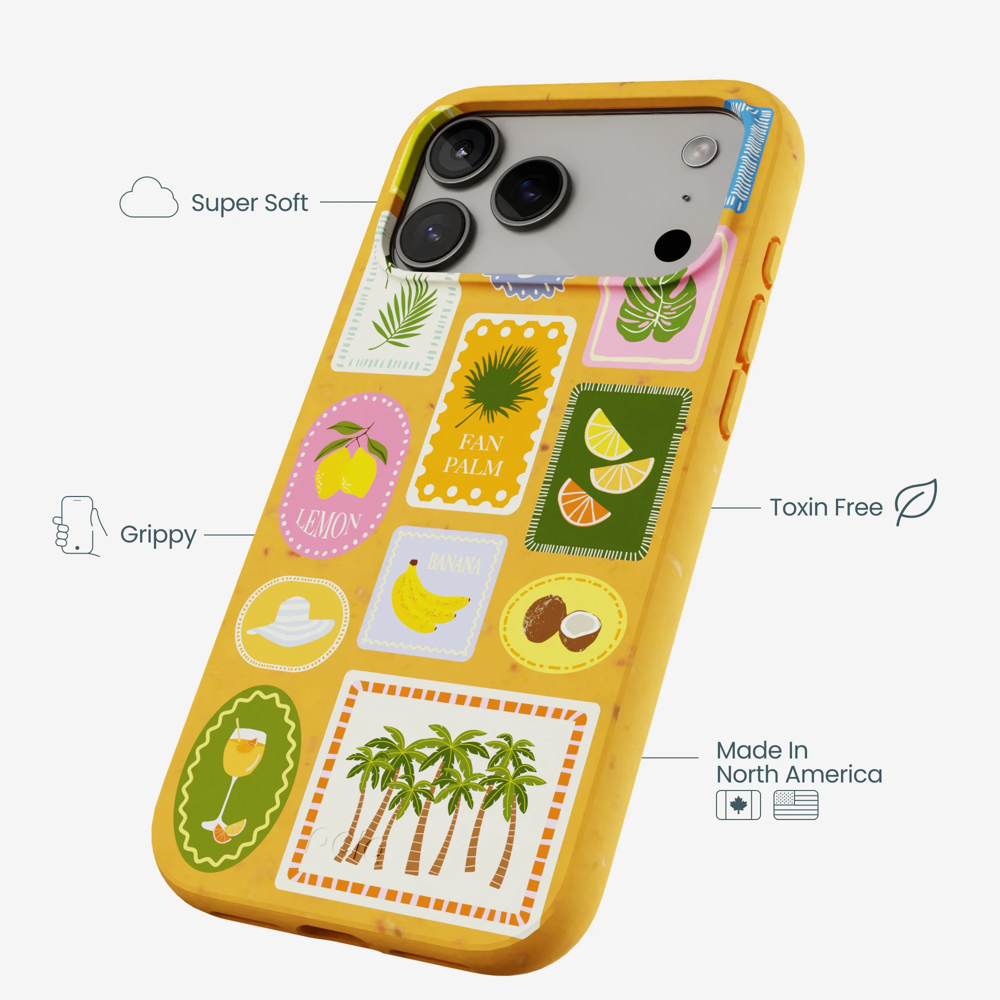 Honey Summer Paradise iPhone 17 Pro Max Case - Image 4
