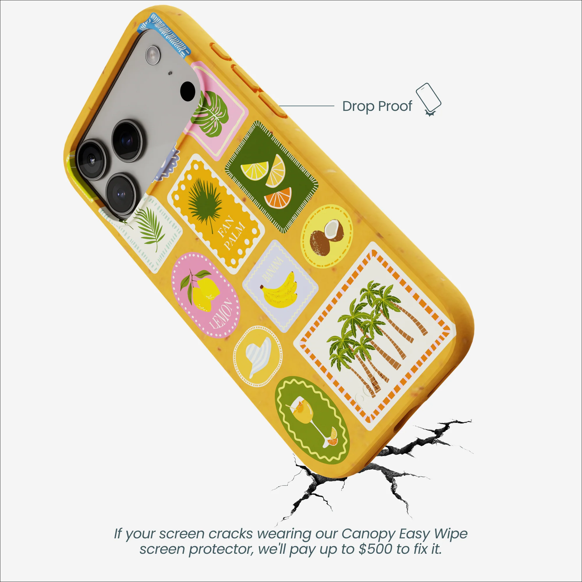 Honey Summer Paradise iPhone 17 Pro Max Case - Image 5