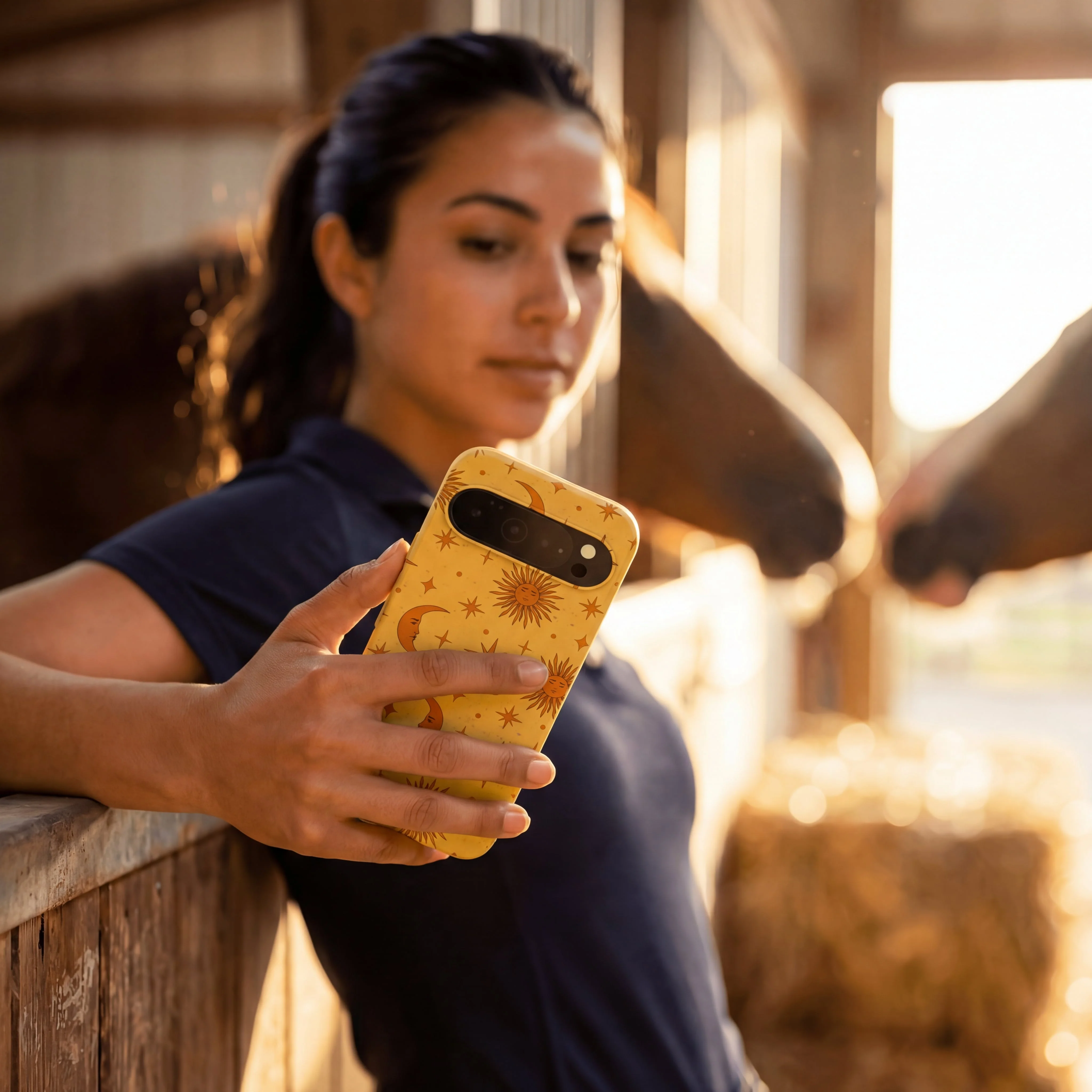 Honey Sun and Moon Google Pixel 10/10 Pro Case - Image 2