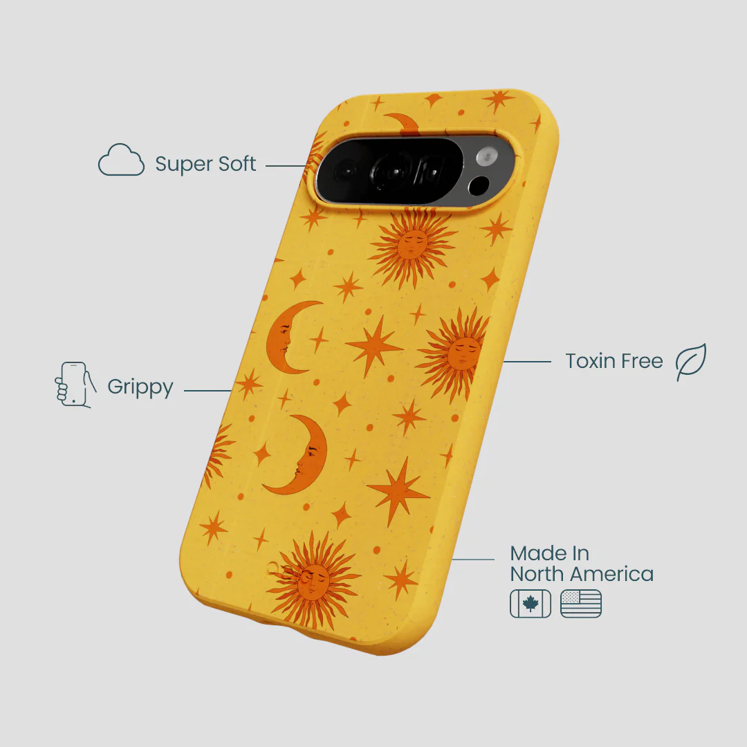 Honey Sun and Moon Google Pixel 10/10 Pro Case - Image 4