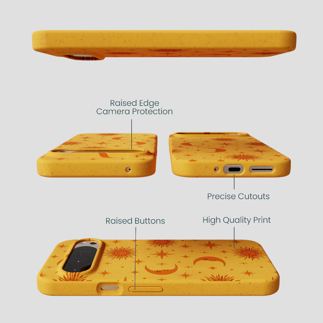 Honey Sun and Moon Google Pixel 9 Pro XL Case - Image 2