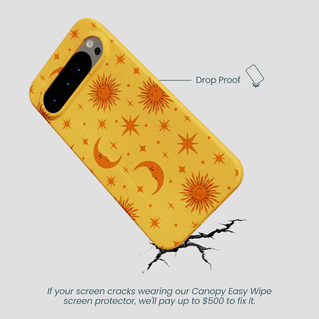 Honey Sun and Moon Google Pixel 9 Pro XL Case - Image 4