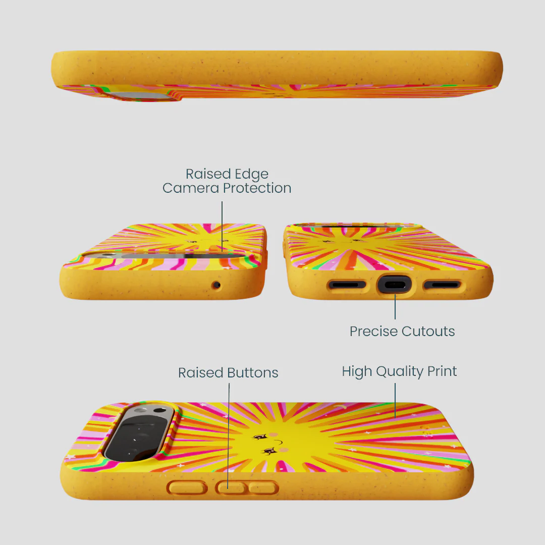 Honey Sunny Trip Google Pixel 10 Pro XL Case - Image 2