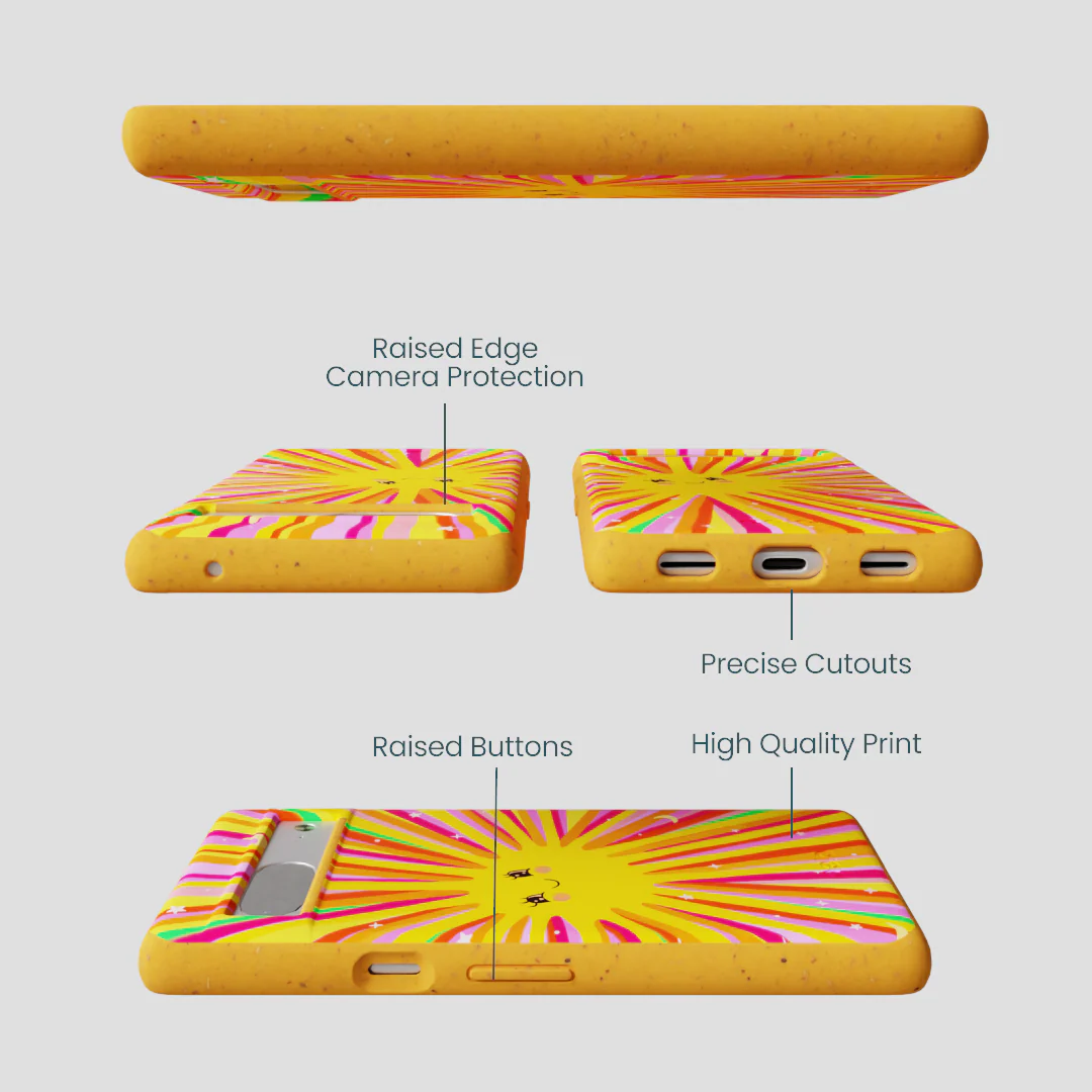 Honey Sunny Trip Google Pixel 7 Case - Image 2