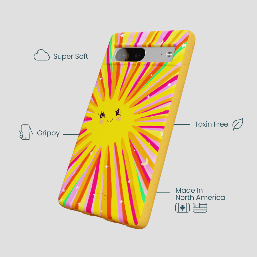 Honey Sunny Trip Google Pixel 7a Case - Image 3