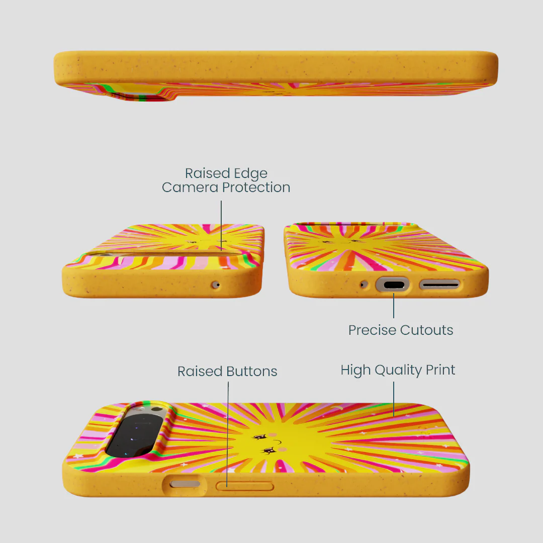 Honey Sunny Trip Google Pixel 9 Pro XL Case - Image 2