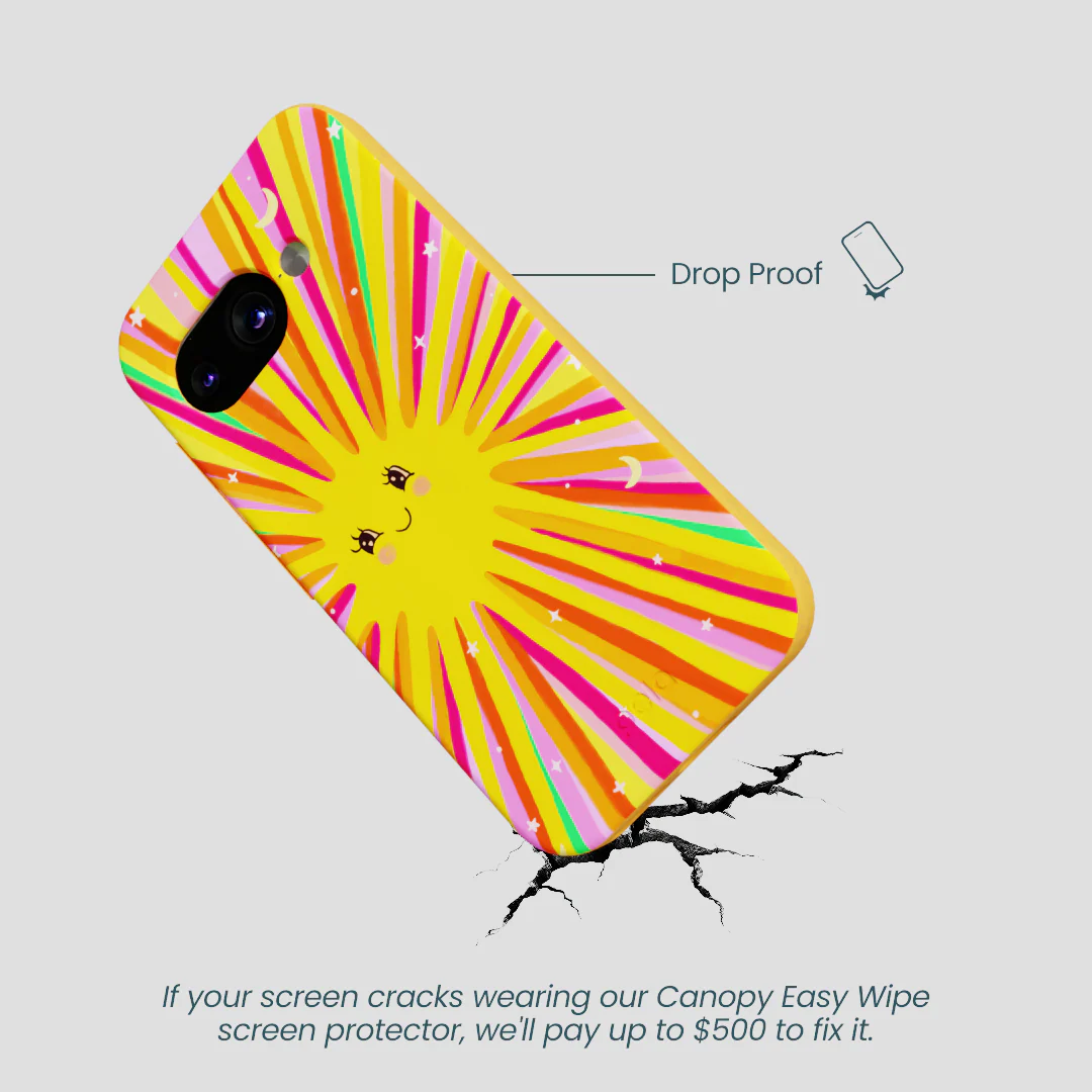 Honey Sunny Trip Google Pixel 9a Case - Image 4