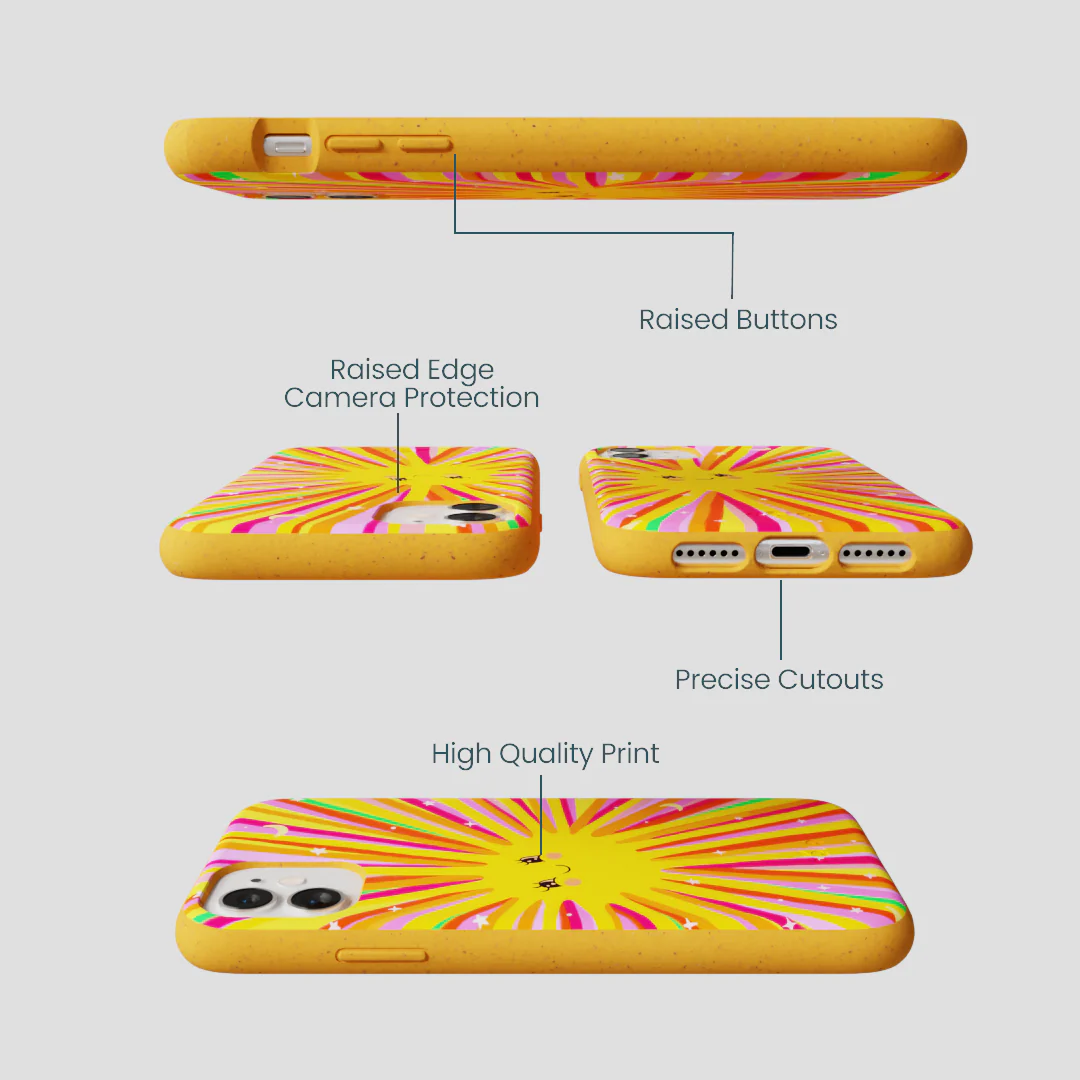 Honey Sunny Trip iPhone 11 Case - Image 2