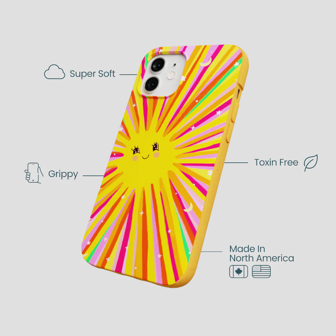 Honey Sunny Trip iPhone 12/ iPhone 12 Pro Case - Image 3