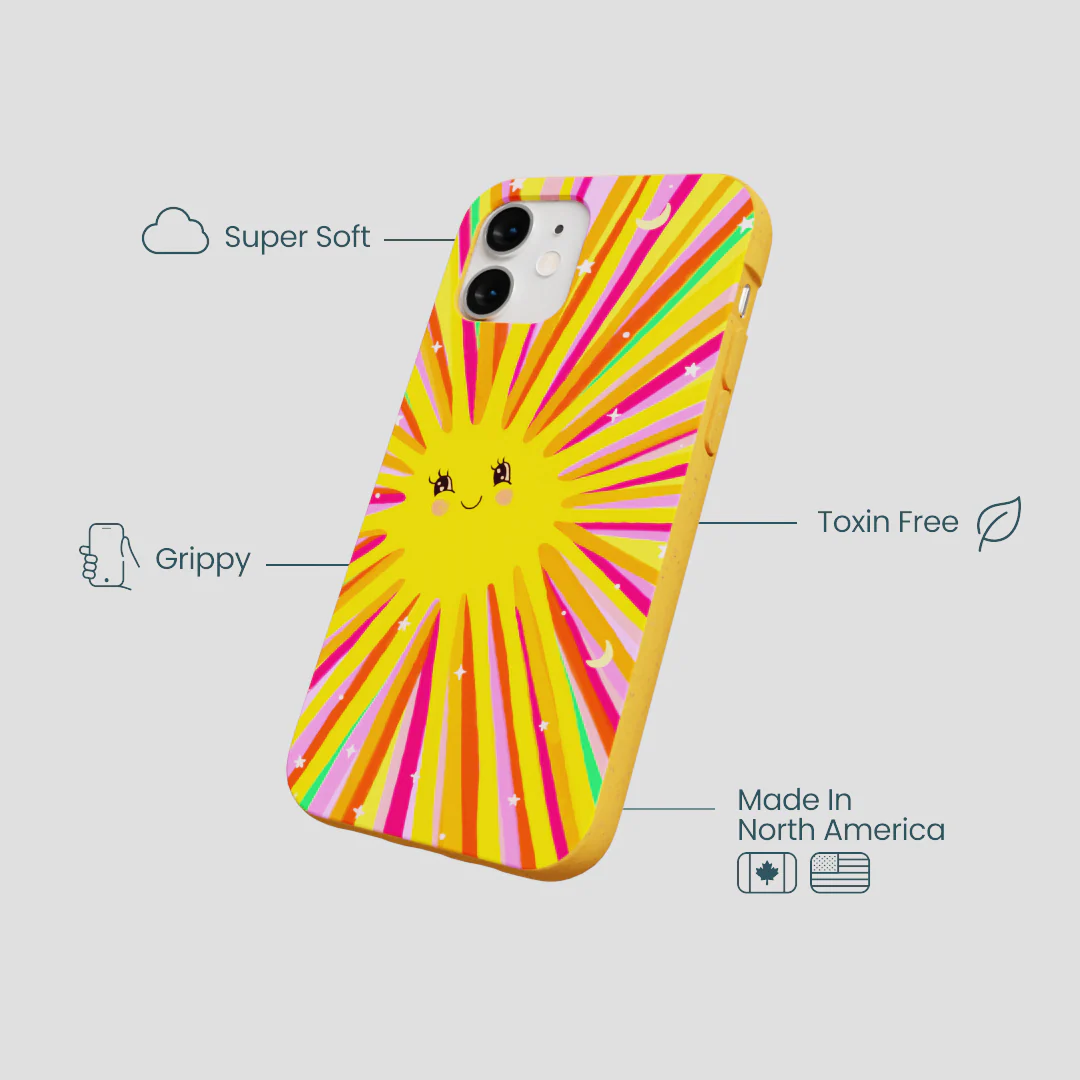 Honey Sunny Trip iPhone 12 Mini Case - Image 3