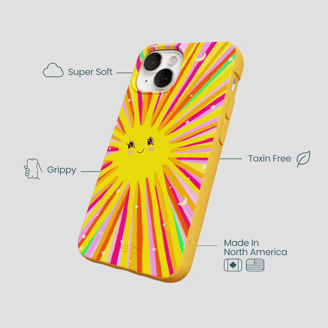 Honey Sunny Trip iPhone 13 Case - Image 4