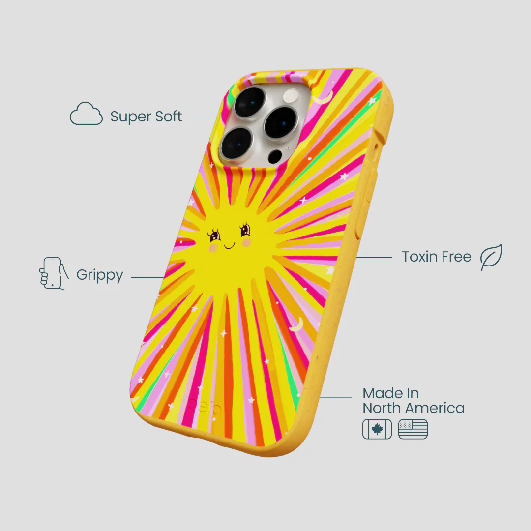 Honey Sunny Trip iPhone 14 Pro Case - Image 4