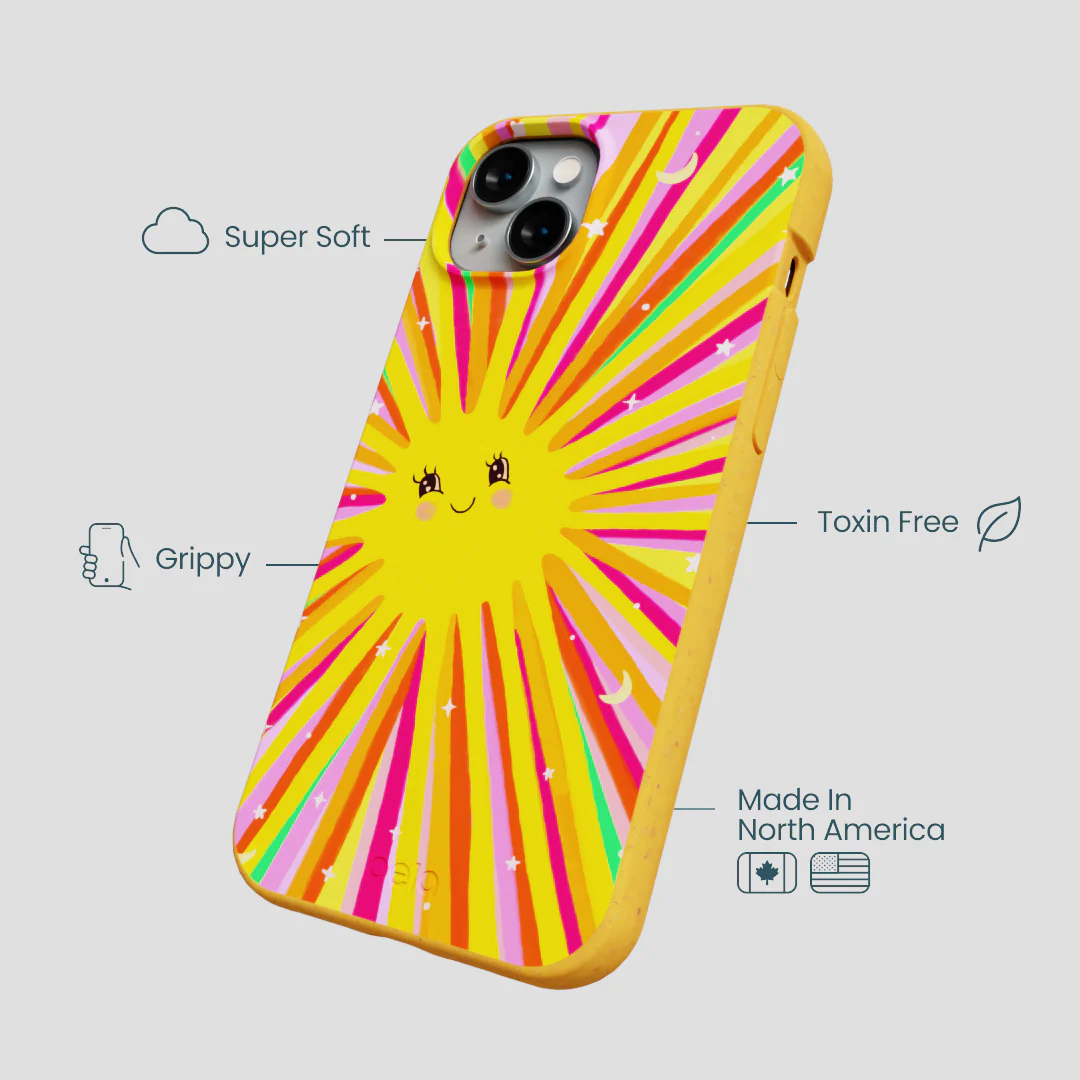 Honey Sunny Trip iPhone 15 Plus Case - Image 4