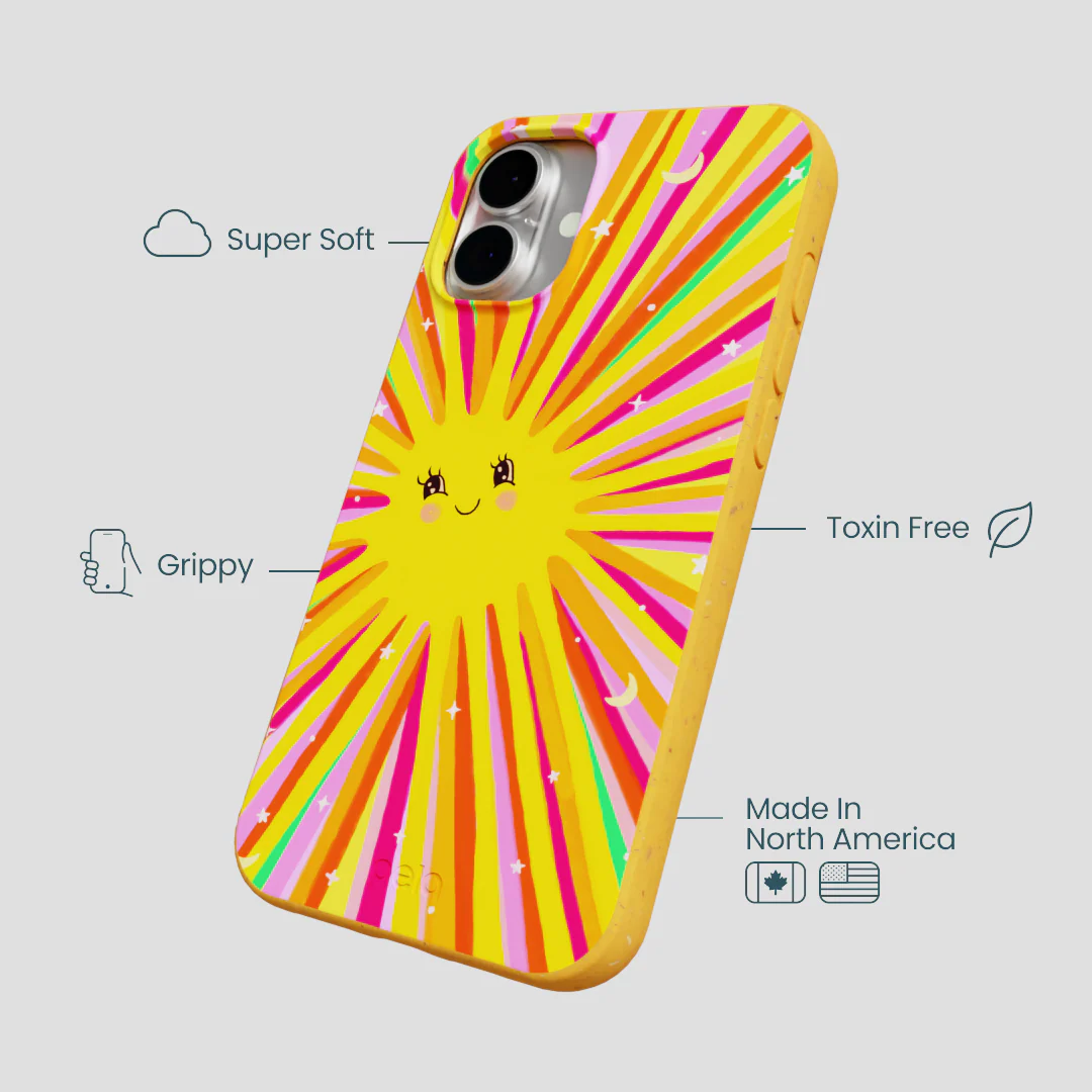 Honey Sunny Trip iPhone 16 Plus Case - Image 4