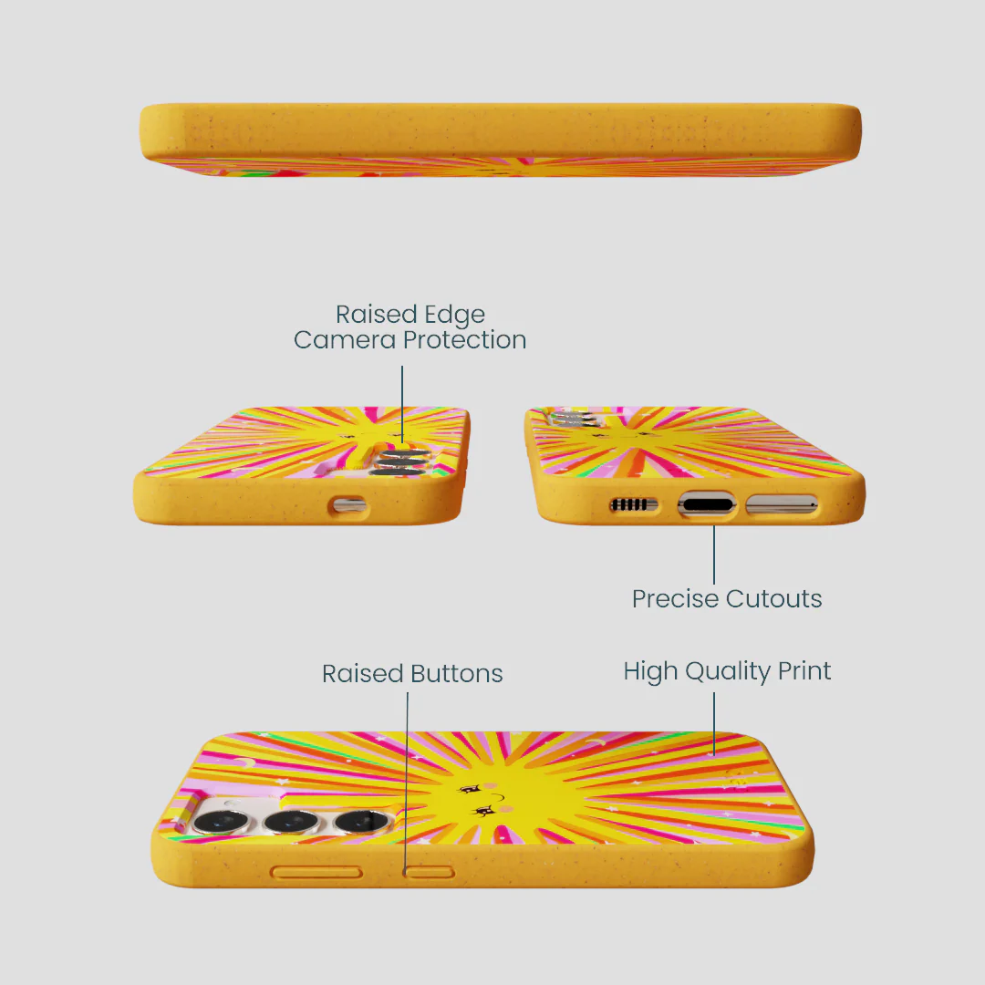 Honey Sunny Trip Samsung Galaxy S23 Case - Image 2