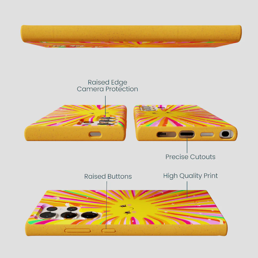 Honey Sunny Trip Samsung Galaxy S24 Ultra Case - Image 2