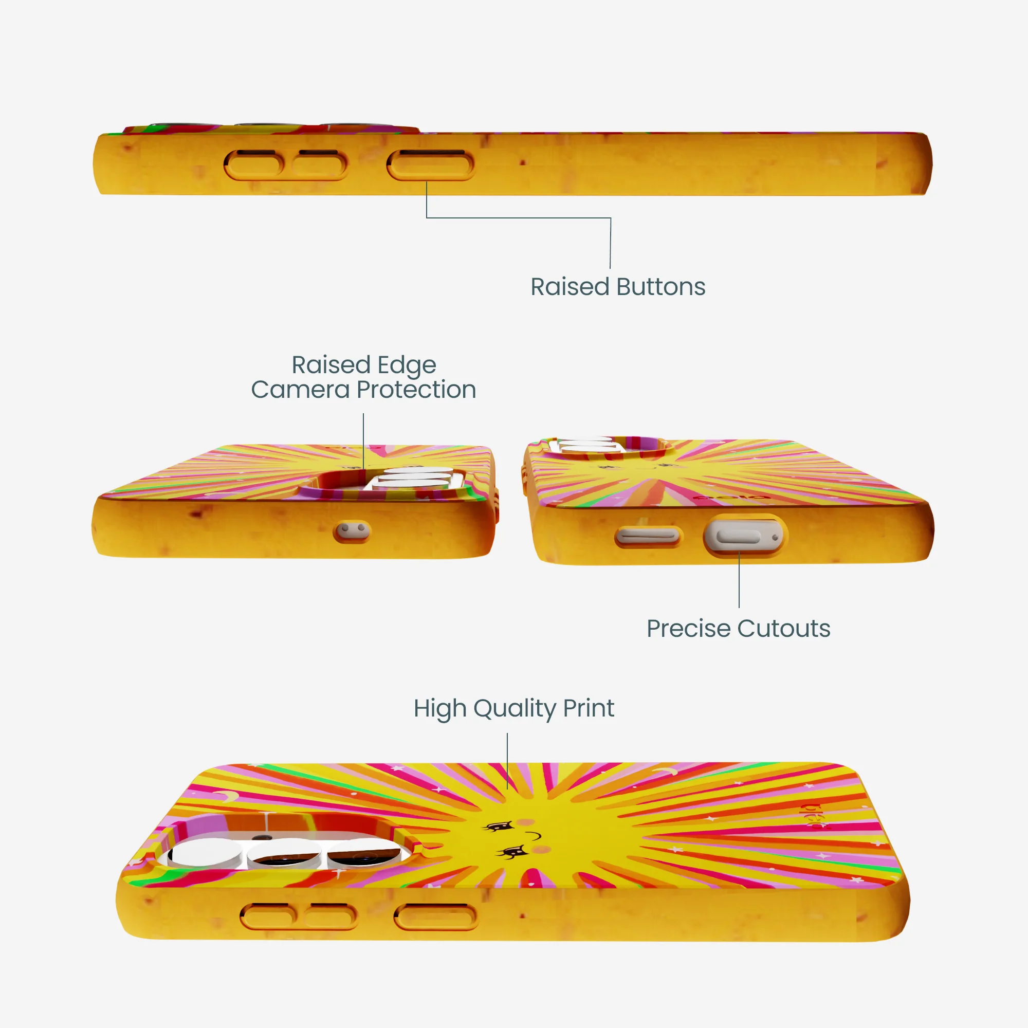 Honey Sunny Trip Samsung Galaxy S26 Case - Image 2