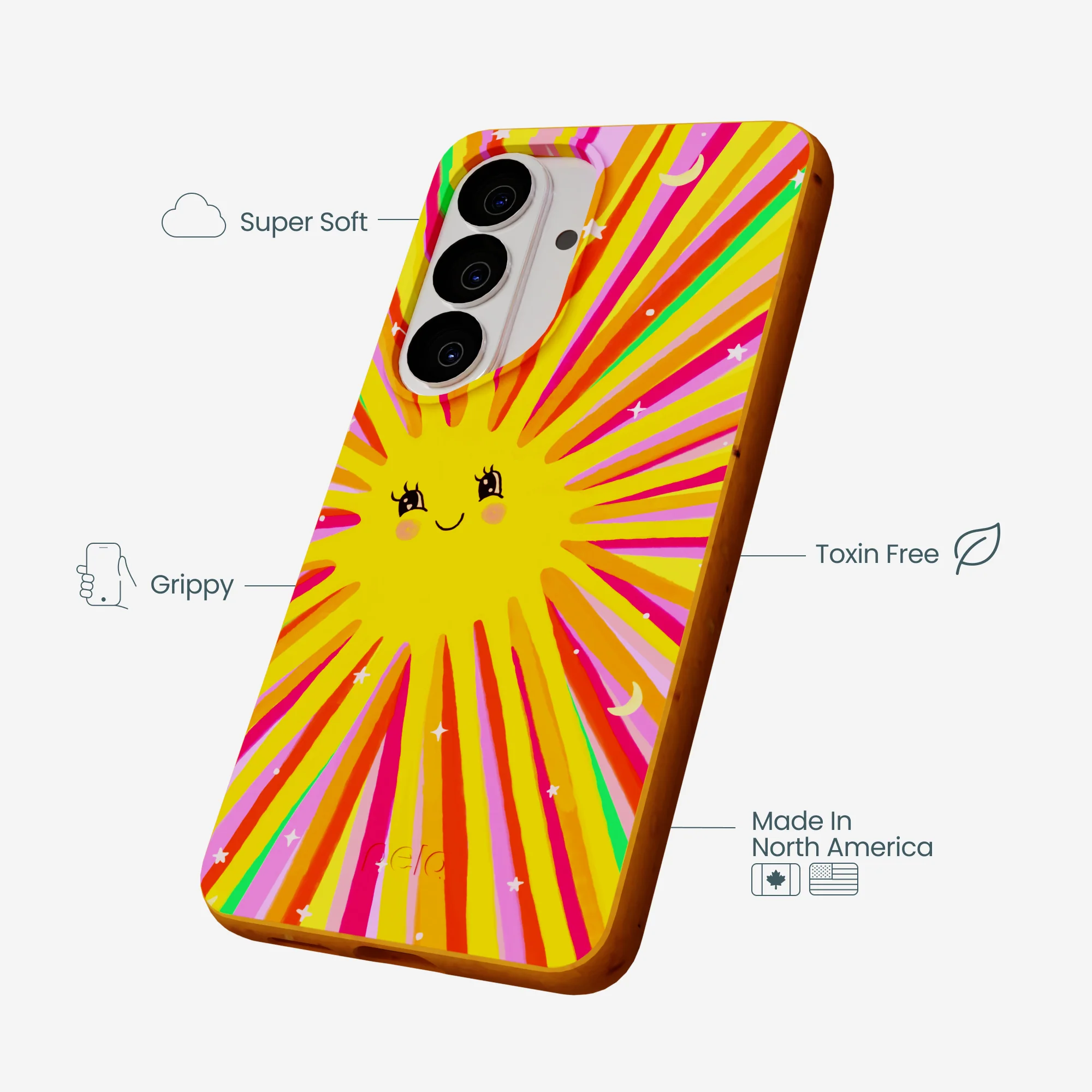 Honey Sunny Trip Samsung Galaxy S26 Case - Image 3