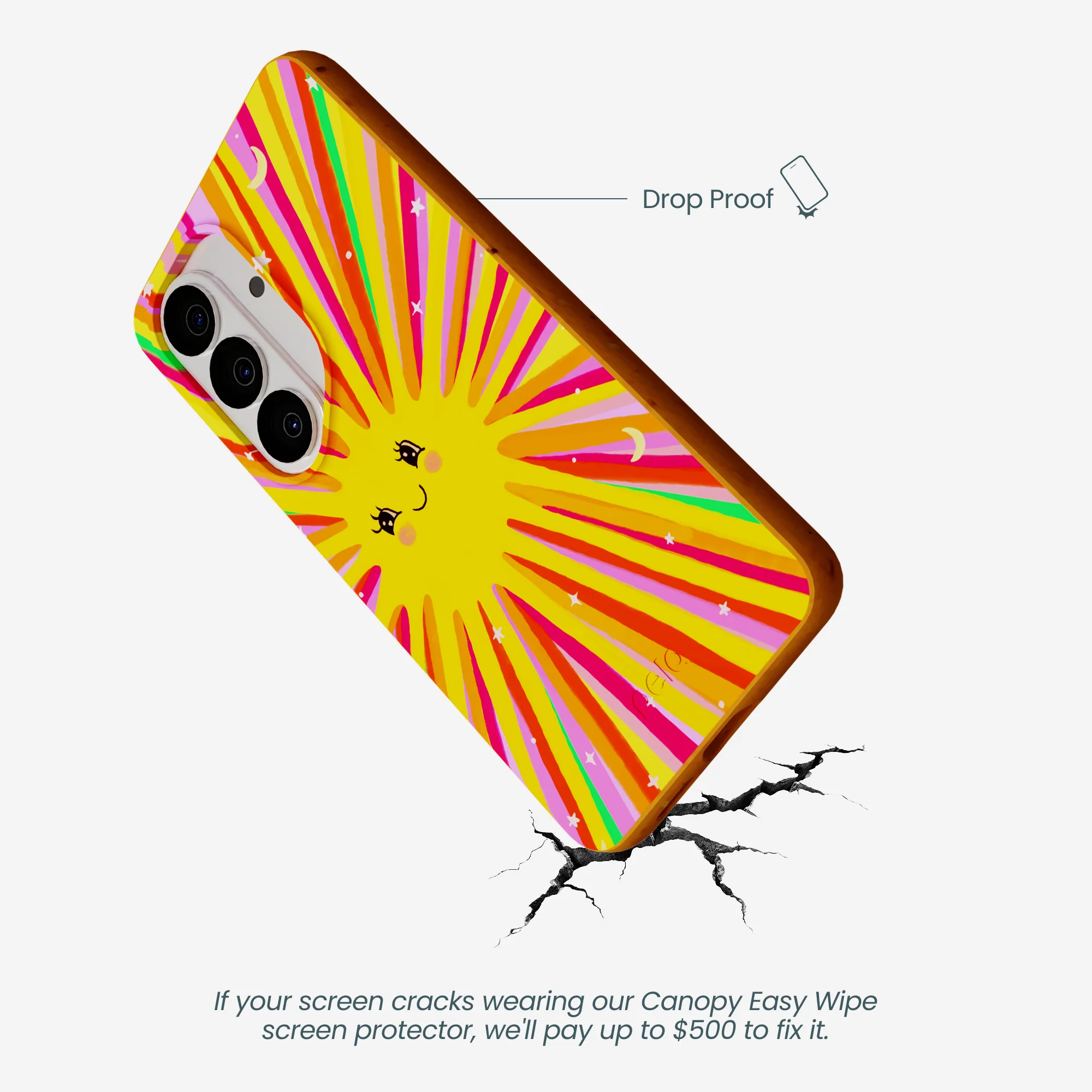 Honey Sunny Trip Samsung Galaxy S26 Case - Image 4