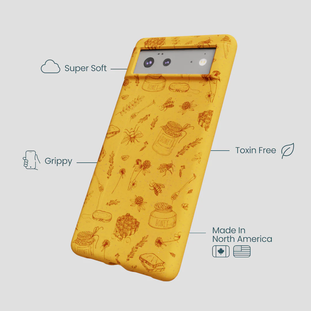 Honey Sweet Honey Google Pixel 6a Case - Image 4