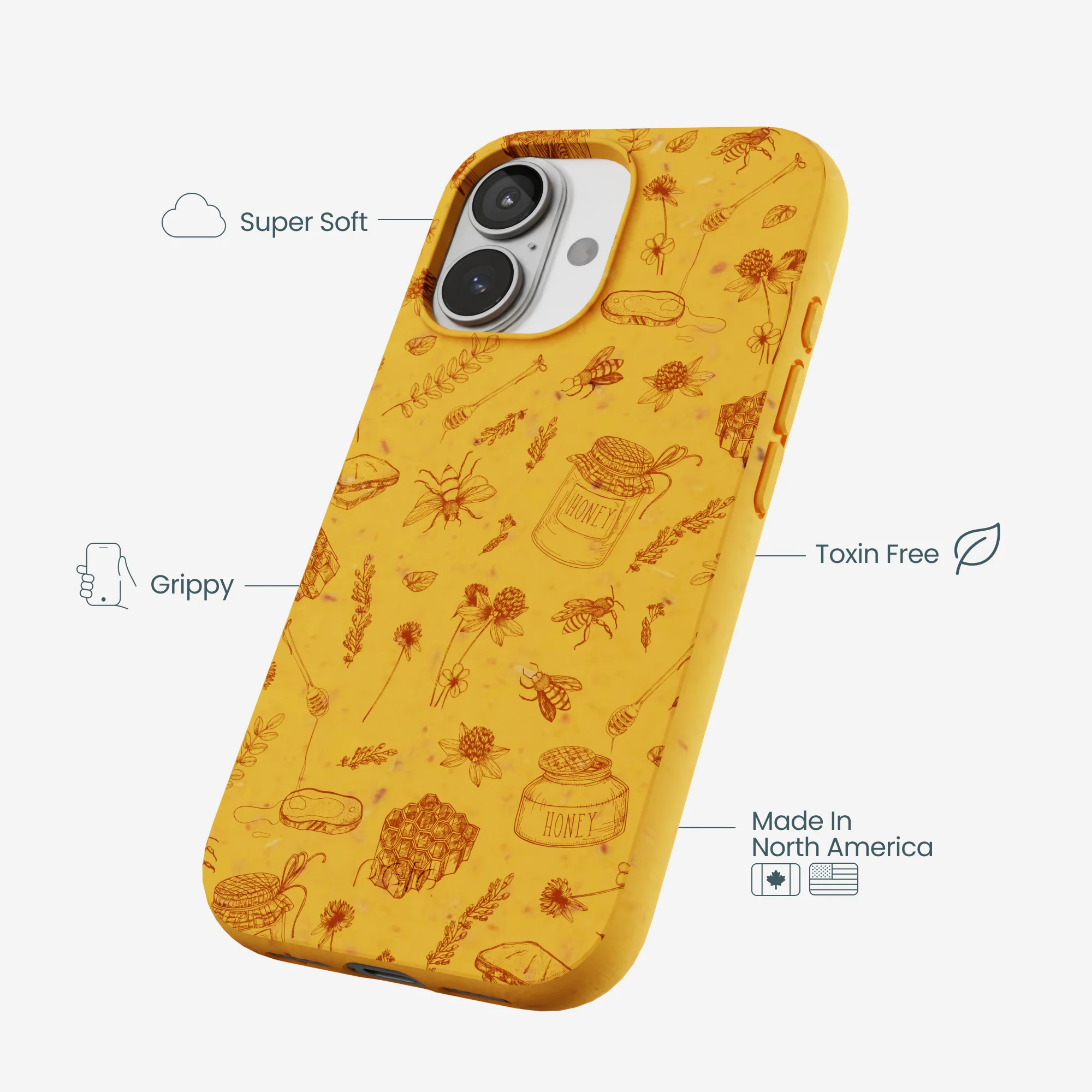 Honey Sweet Honey iPhone 17 Case - Image 4