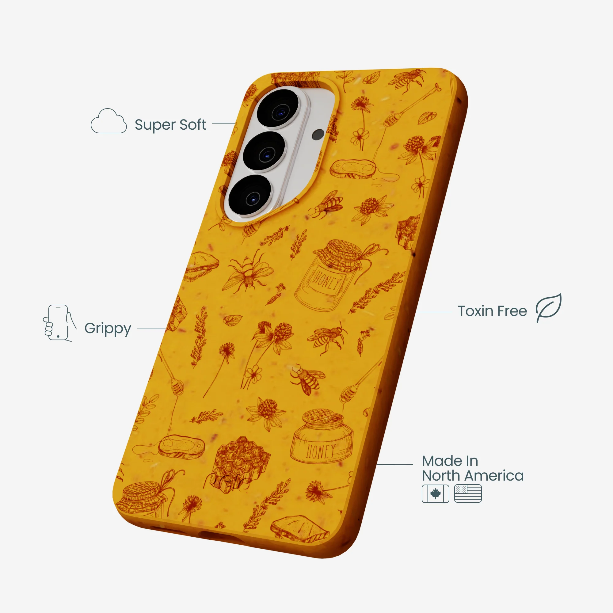 Honey Sweet Honey Samsung Galaxy S26 Case - Image 4