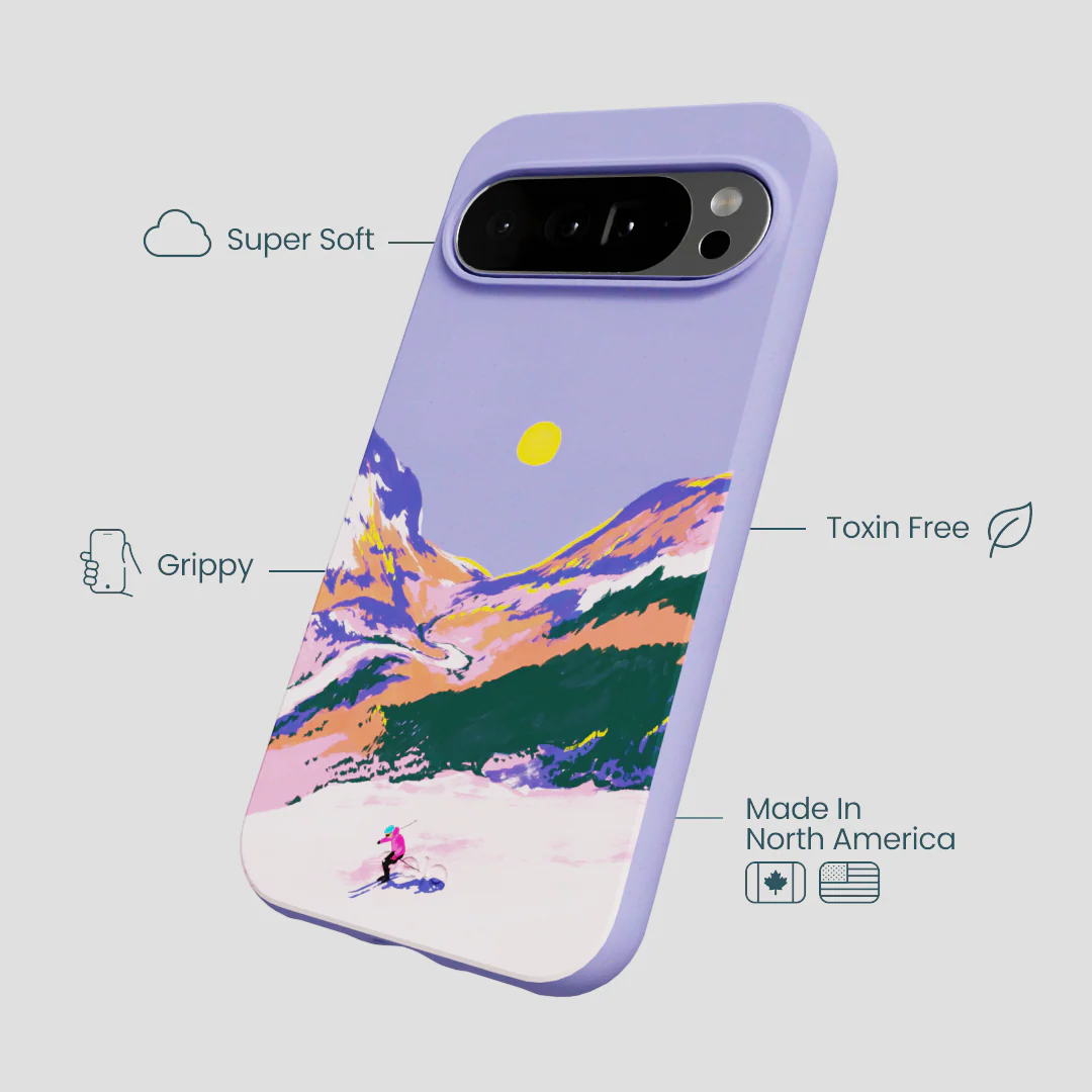 Lavender Alpine Sunset Google Pixel 10 Pro XL Case - Image 3