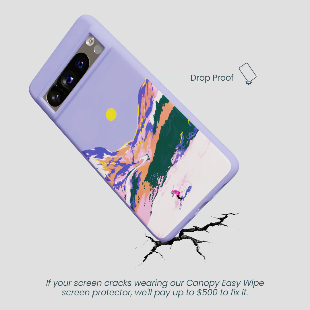 Lavender Alpine Sunset Google Pixel 8 Pro Case - Image 4