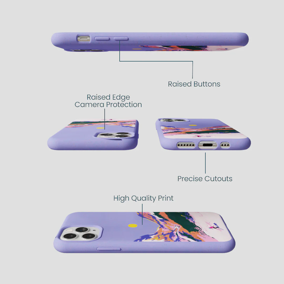 Lavender Alpine Sunset iPhone 11 Pro Case - Image 2