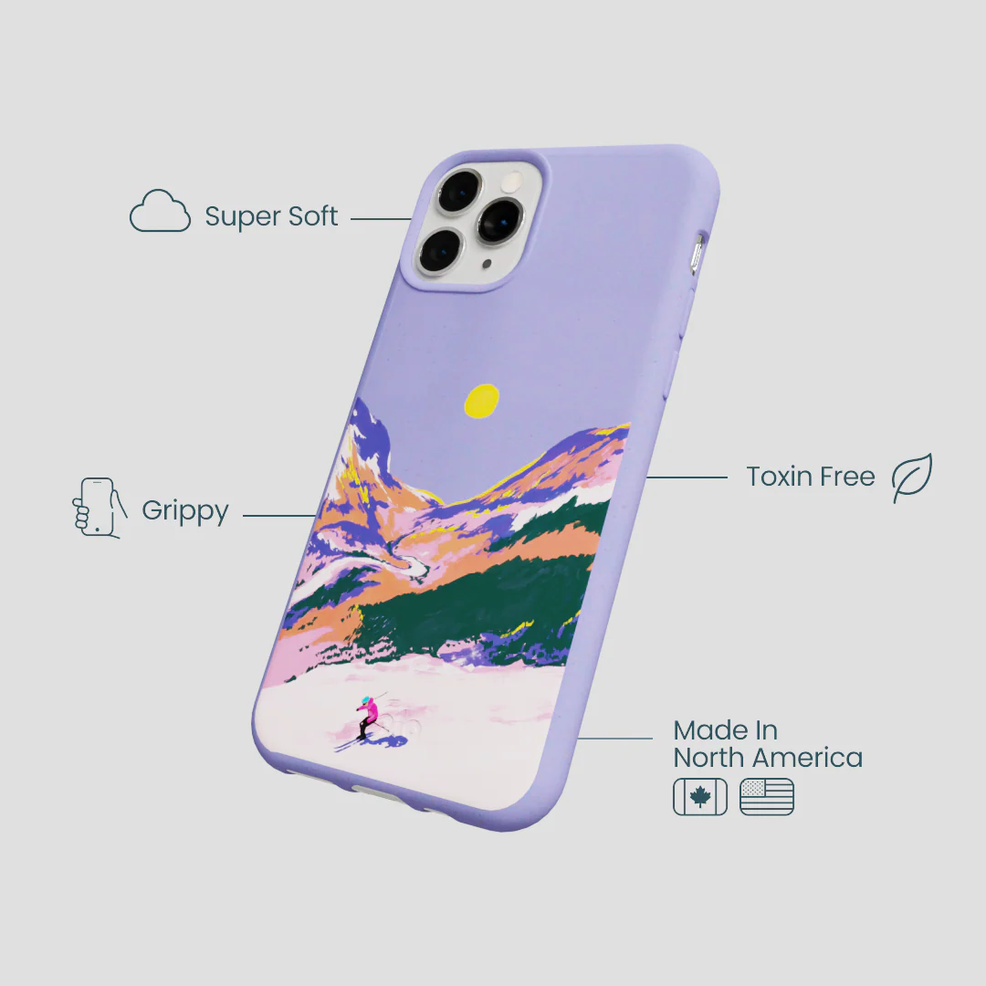 Lavender Alpine Sunset iPhone 11 Pro Case - Image 3