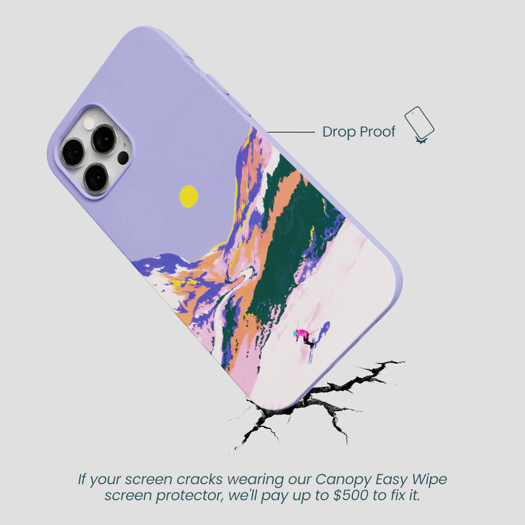 Lavender Alpine Sunset iPhone 12 Pro Max Case - Image 4