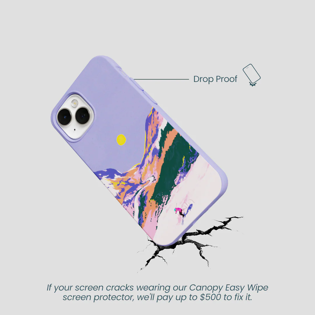 Lavender Alpine Sunset iPhone 13 Mini Case - Image 5
