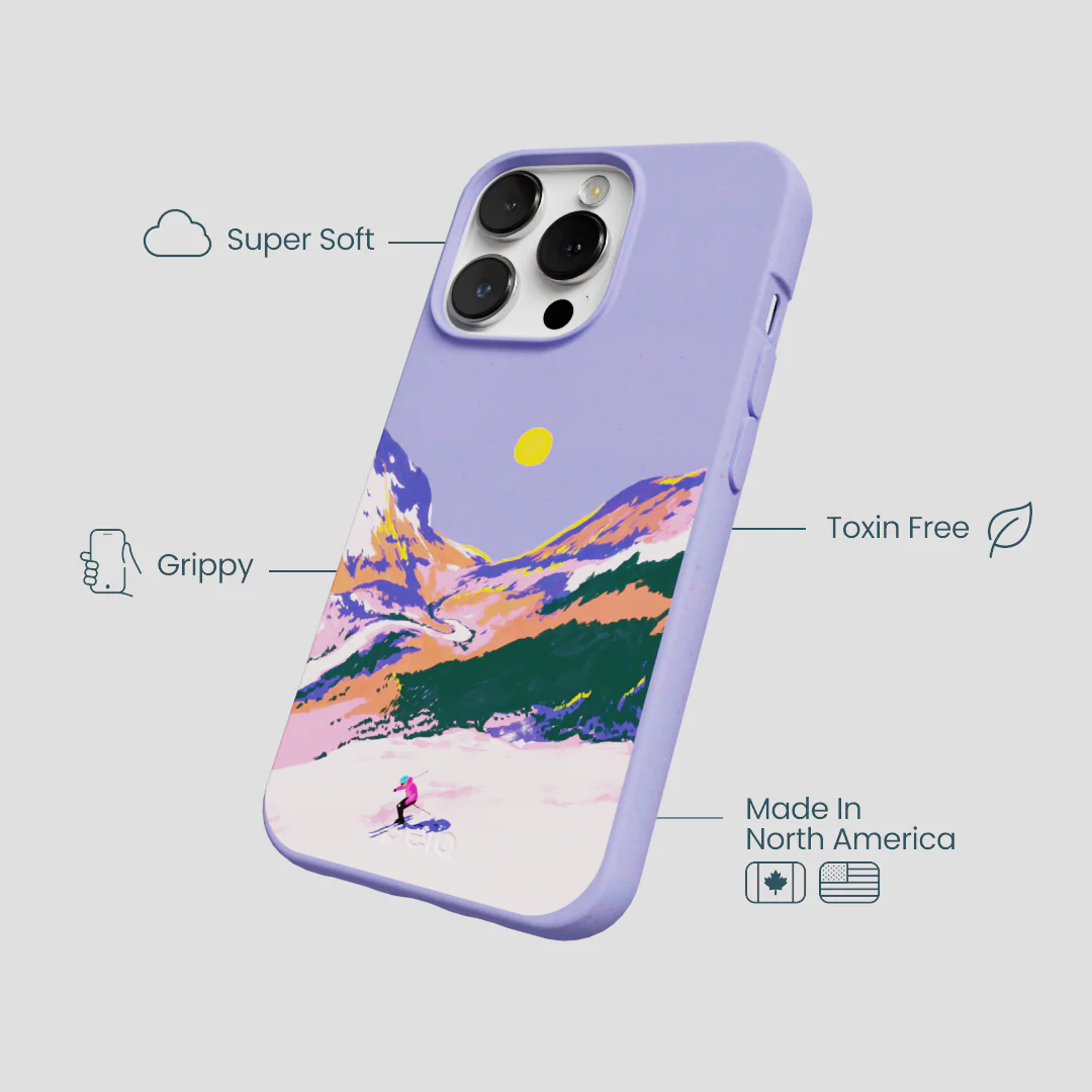 Lavender Alpine Sunset iPhone 13 Pro Case - Image 4