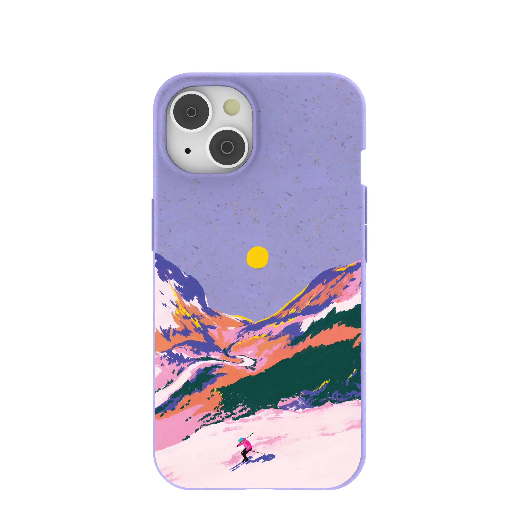 Lavender Alpine Sunset iPhone 14 Case